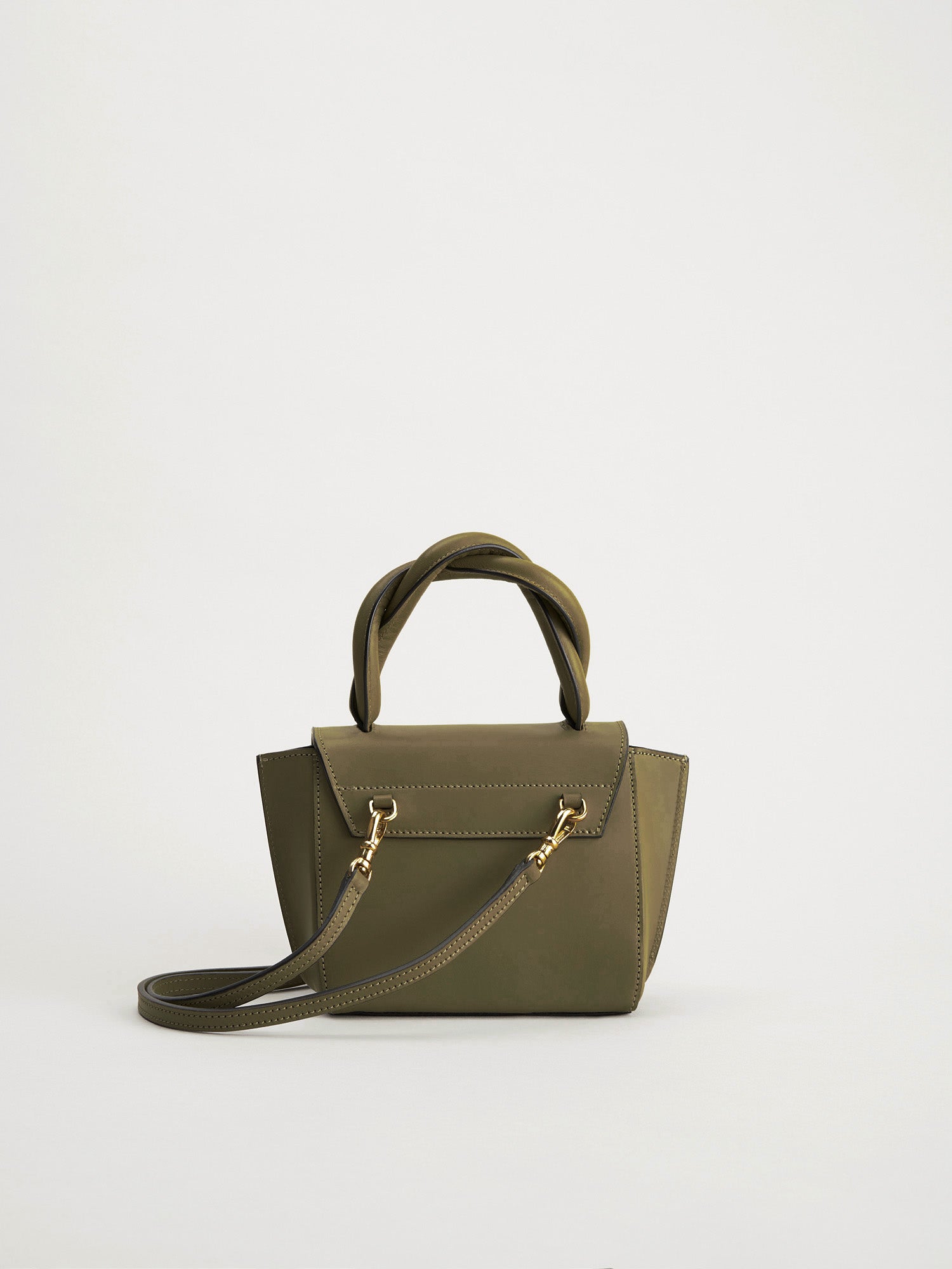 Montalbano Turtle Leather/Nappa Mini handbag