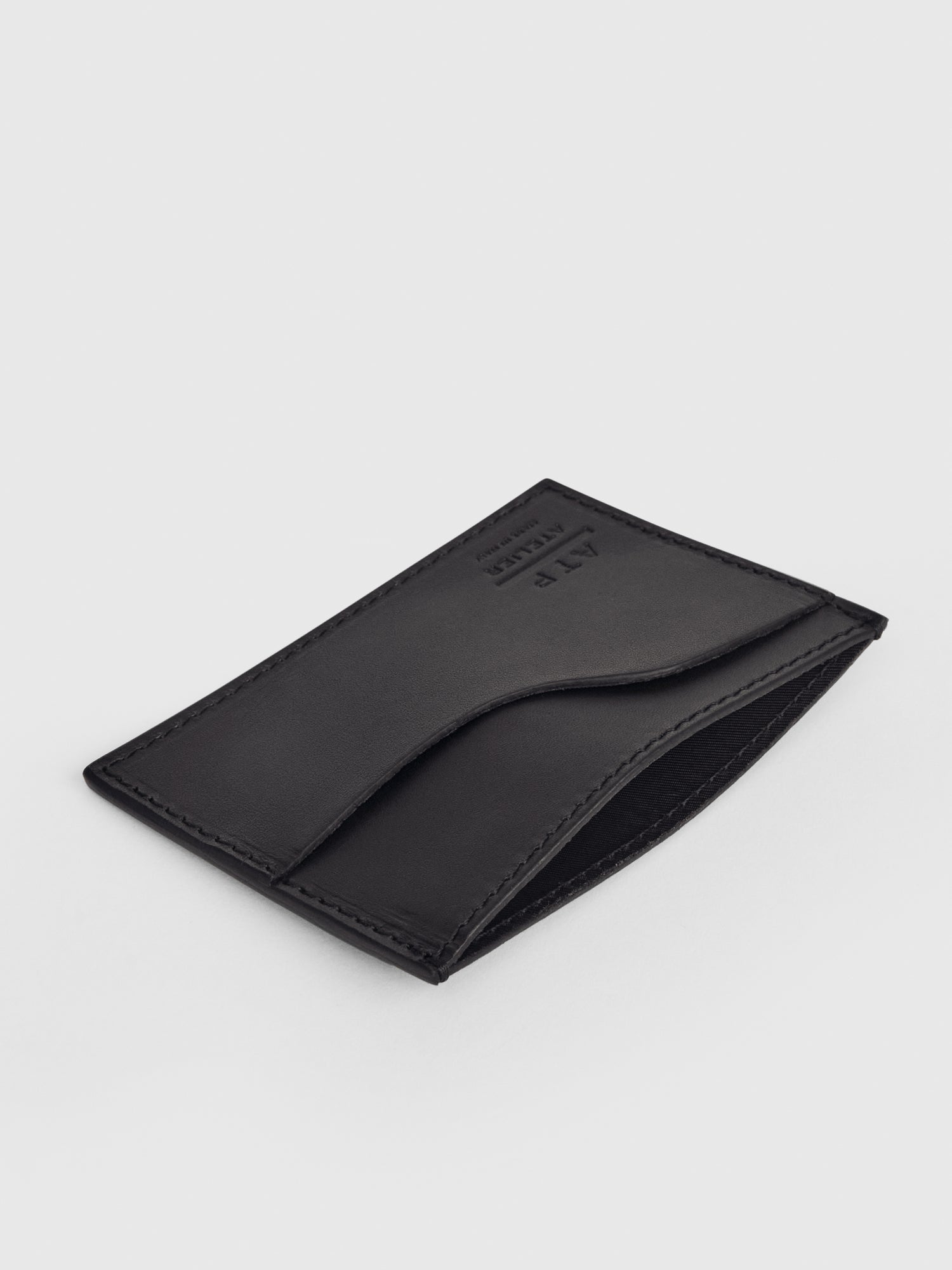 Vinci Black Leather Card holder