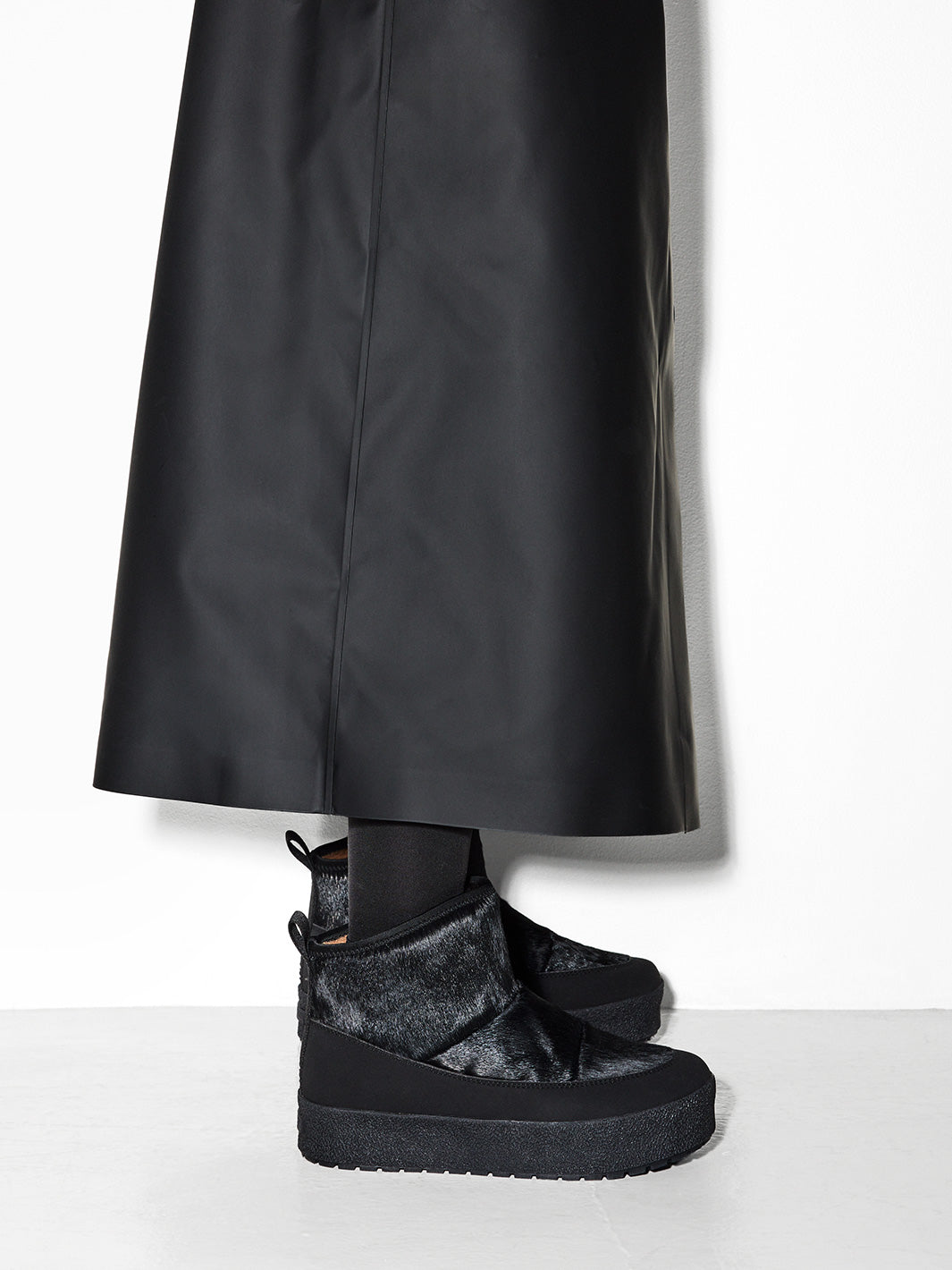 Bormio Black Pony Boot
