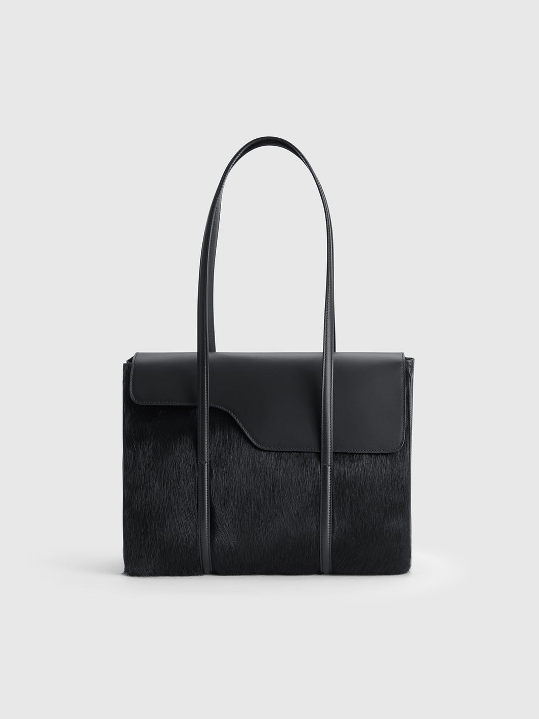 Abriola Black Pony/Leather