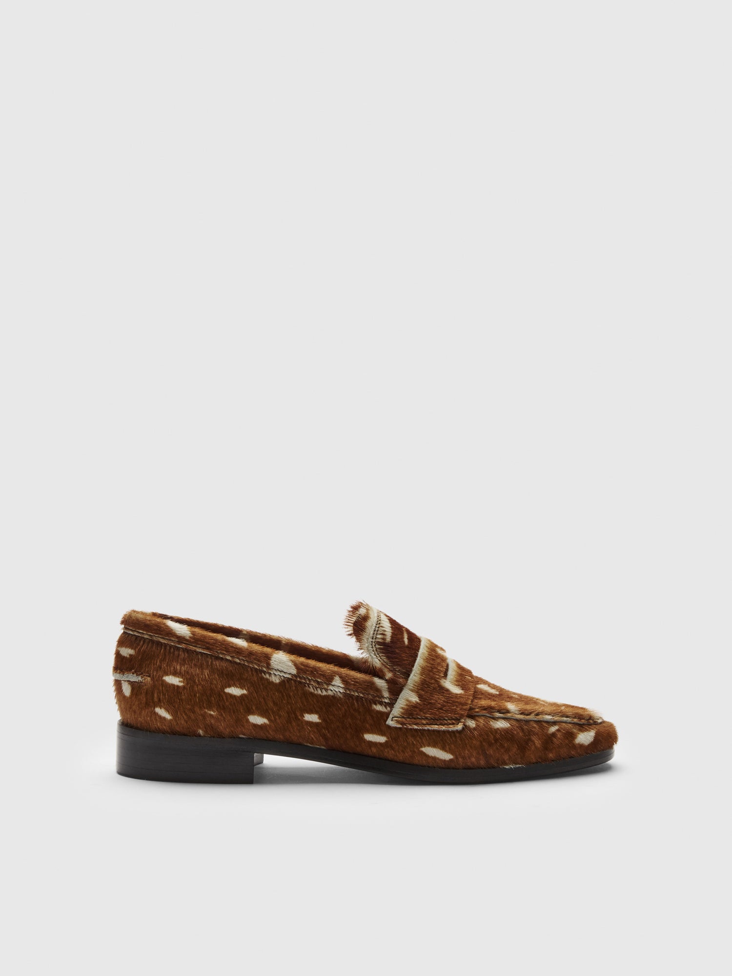 Airola Cannella Printed Cerbiatto Loafers