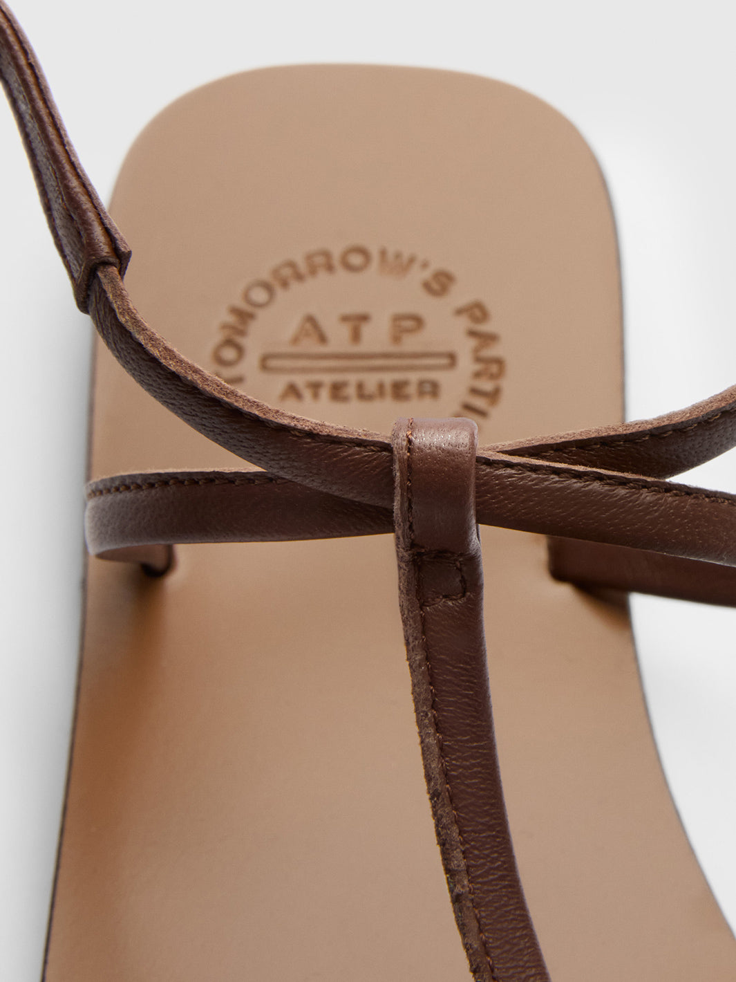 Alassio Cannella Nappa Flat sandals