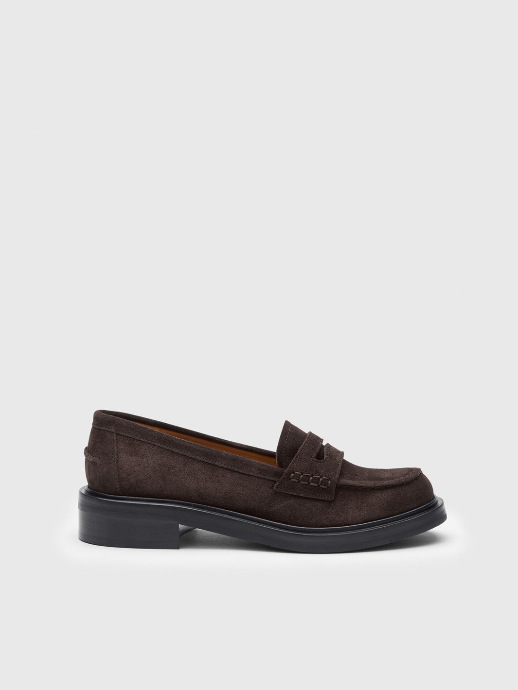 Albaredo Walnut Suede Loafers