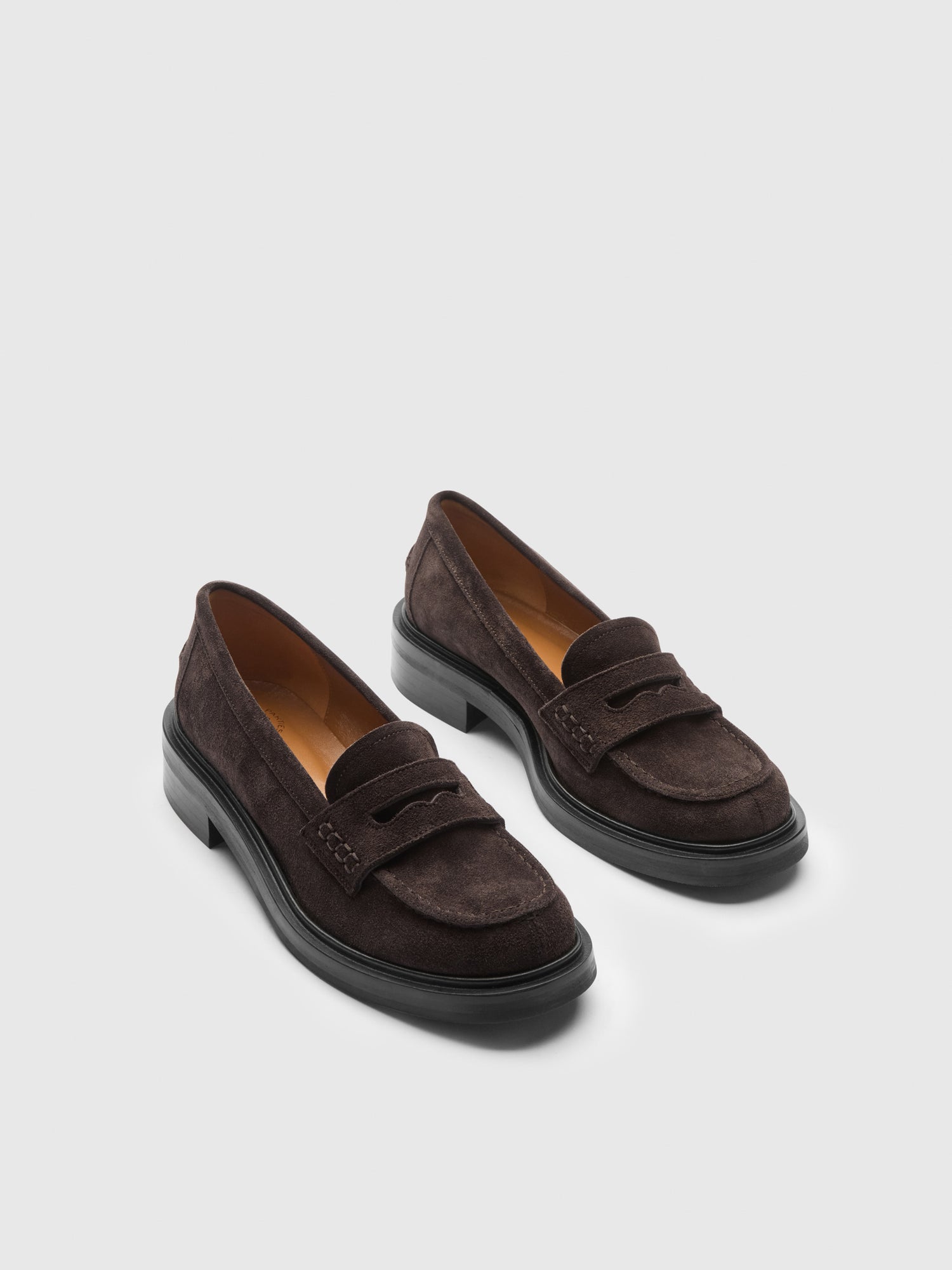 Albaredo Walnut Suede Loafers