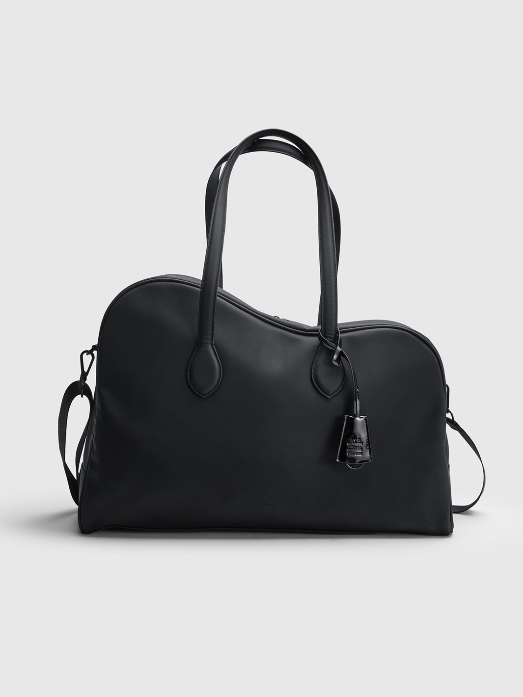 Aosta Black Tote Polyurethane