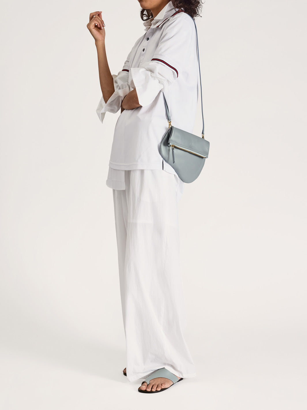 Rosa Temporale Leather Cutout sandals