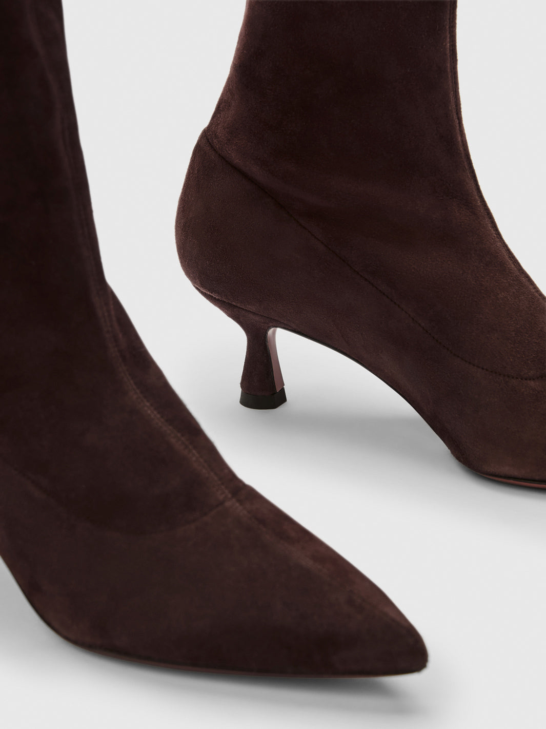 Cerone Walnut Suede Stretch Boots
