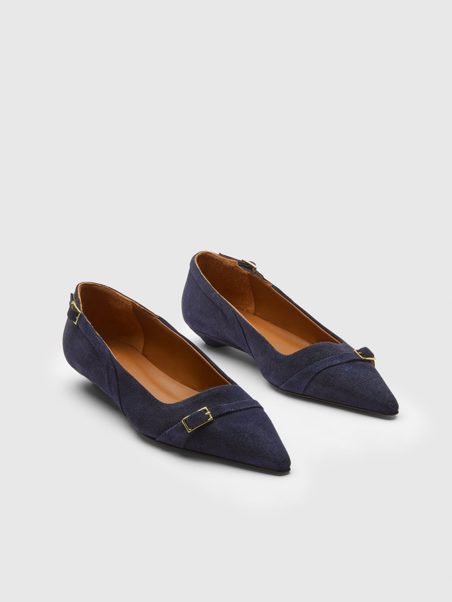 Civate Mirtillo Suede Ballet flats