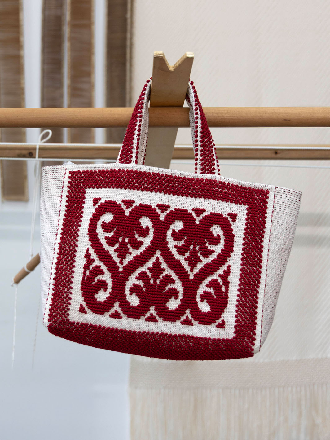 Costantine Melograno Cotton Mini Tote Bag