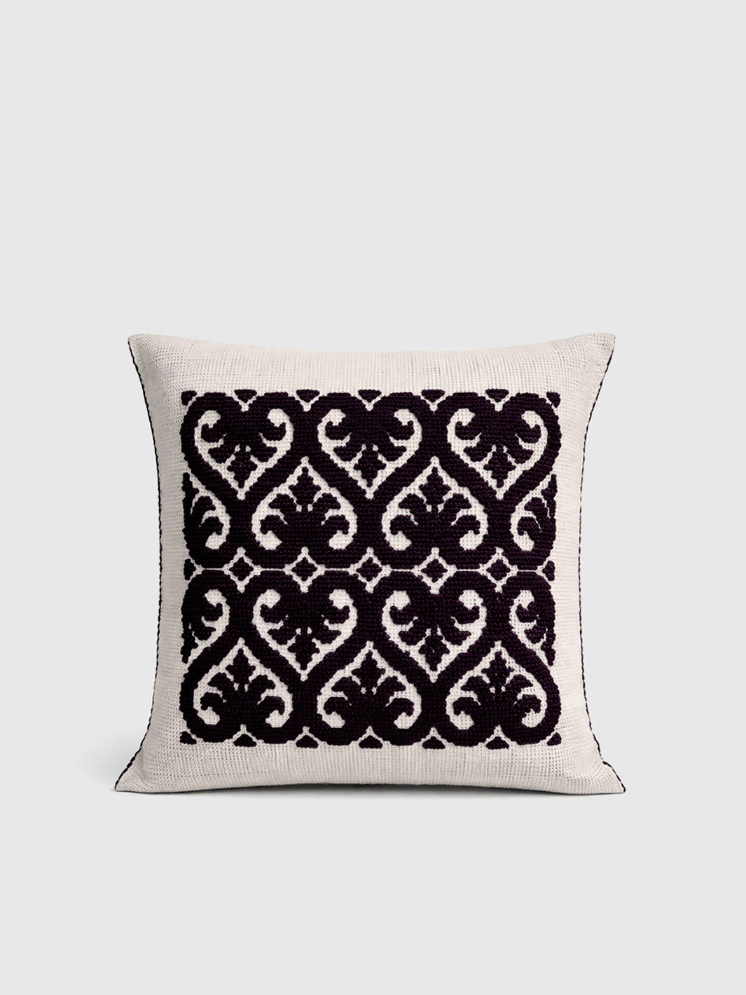 Costantine Black Cotton Pillow Case
