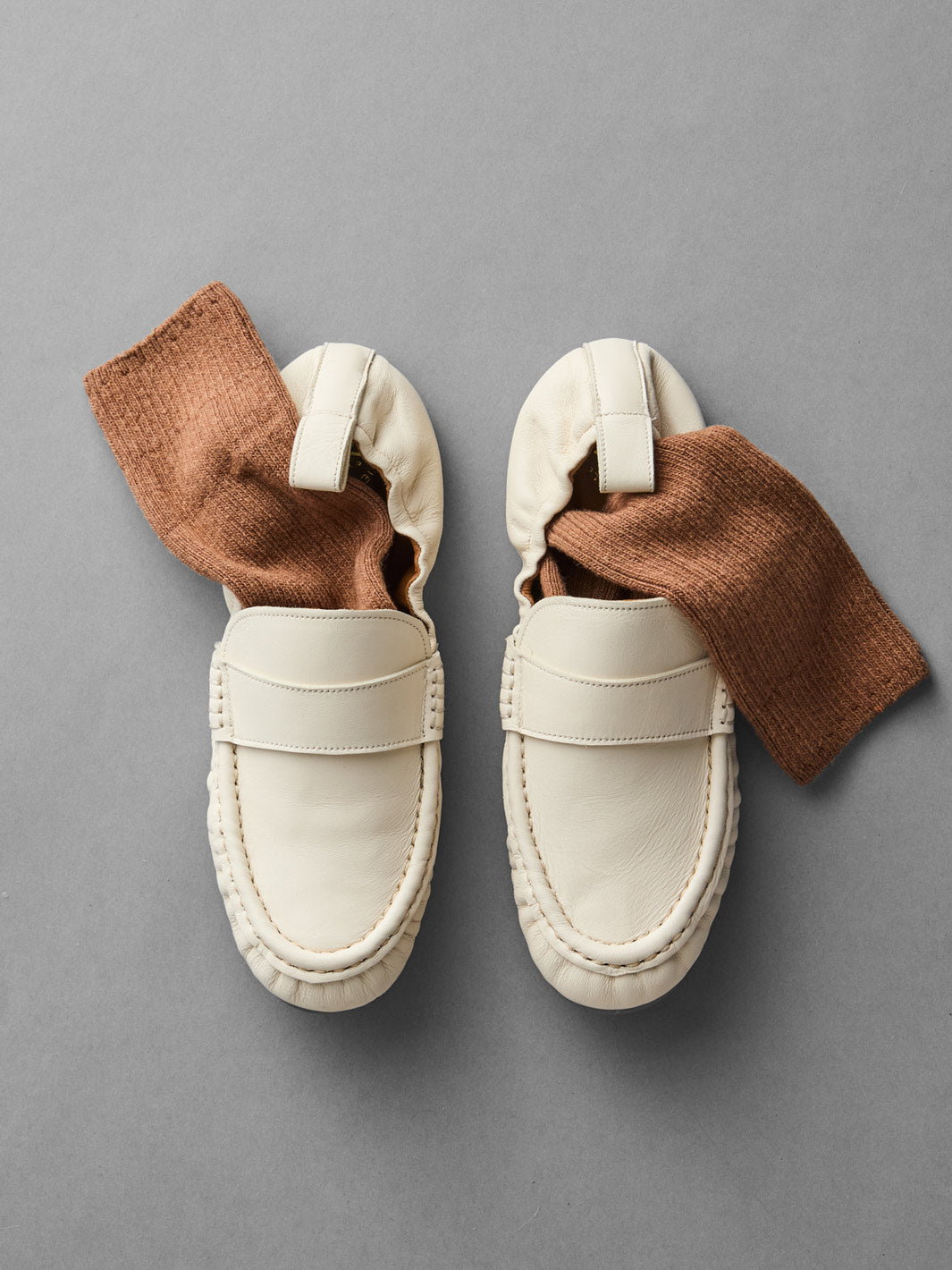 Lauria Linen Nappa Slip-ins