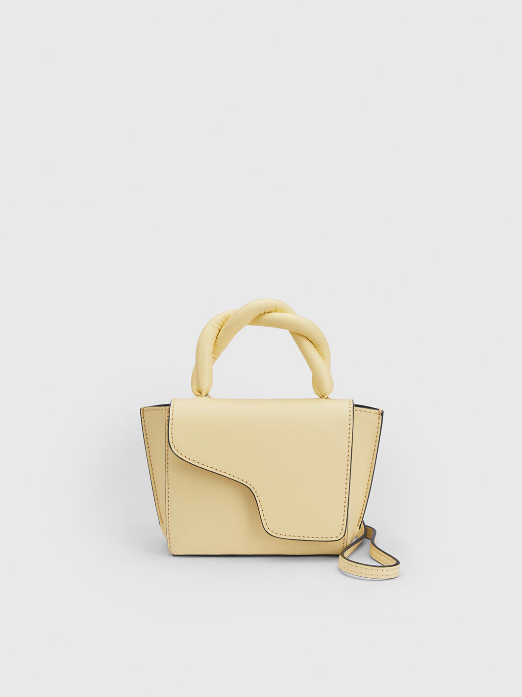 Montalbano Lemonade Leather/Nappa Mini handbag