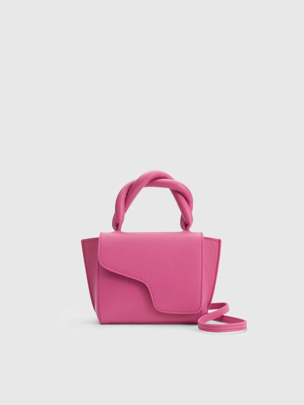Montalbano Supernova Grained Leather Mini handbag | ATP Atelier