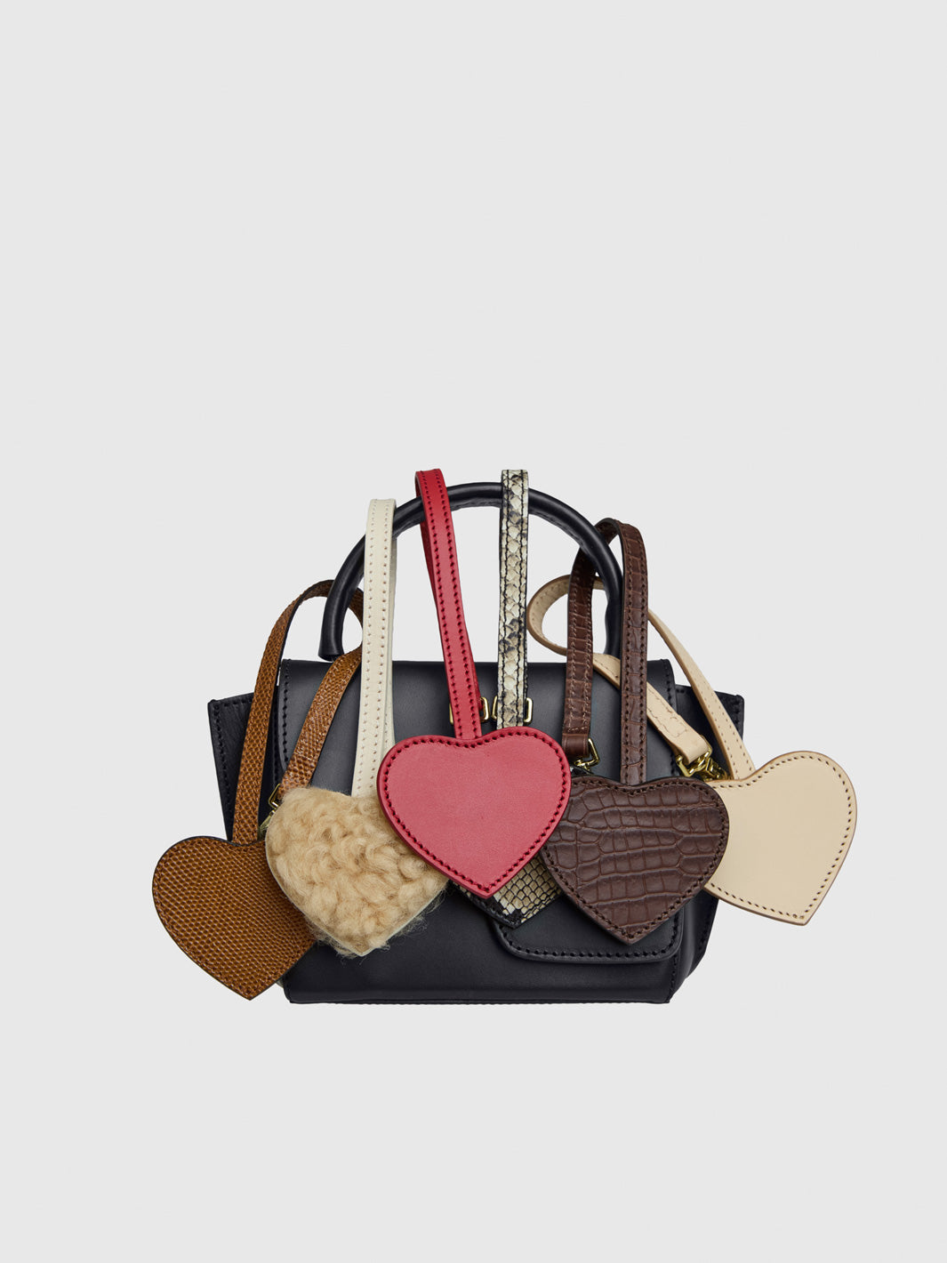 Venosta Brown Printed Watersnake Key chain