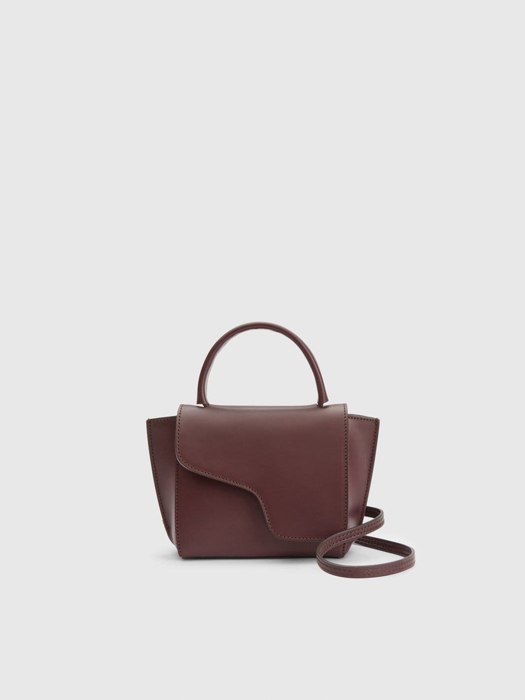 Montalcino Grumello Leather Mini handbag | ATP Atelier | Official Site