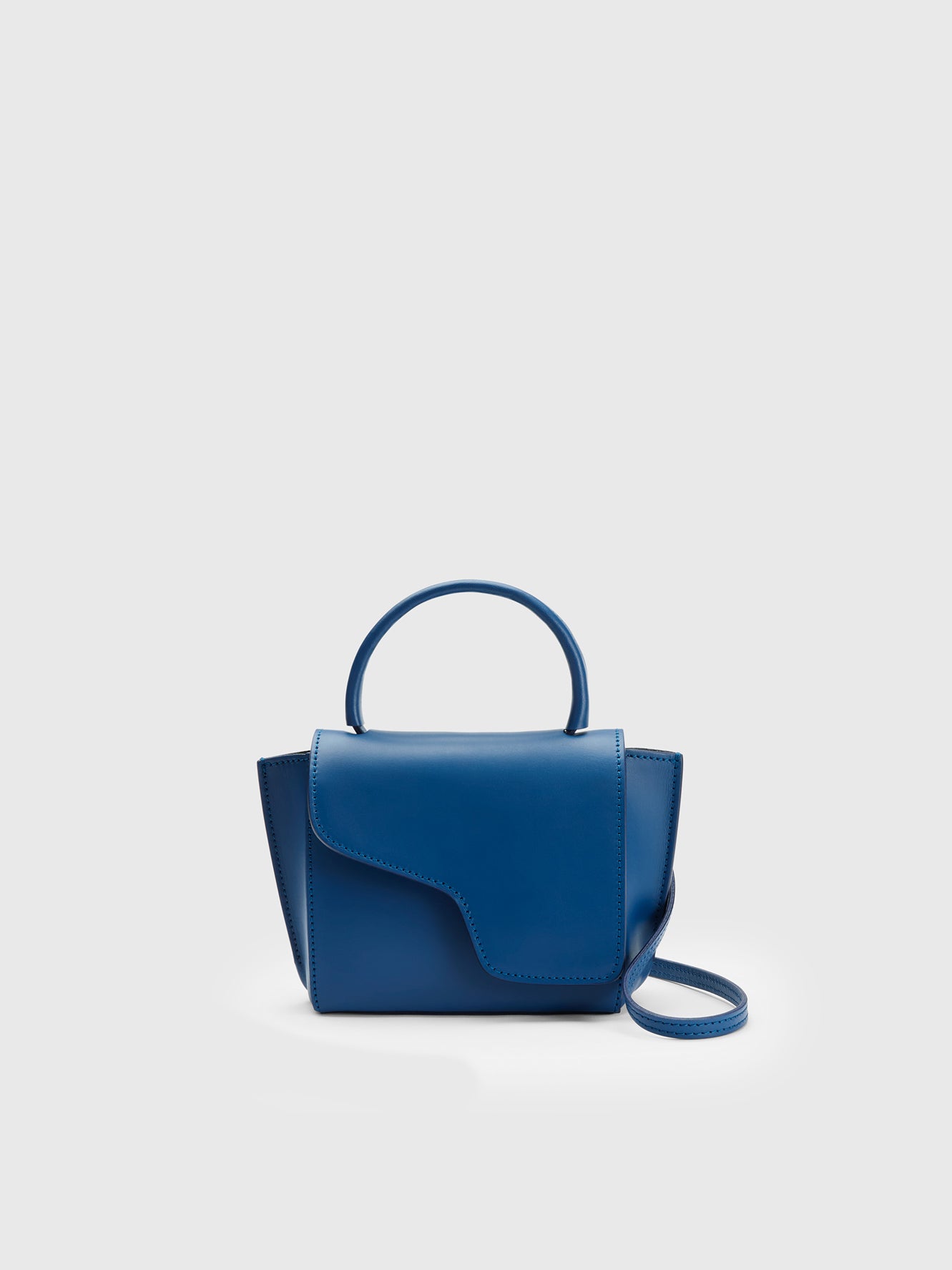 Montalcino Oltremare Leather Mini handbag
