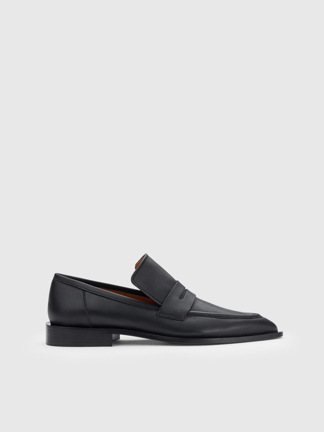 Montazzoli Black Nappa Loafers