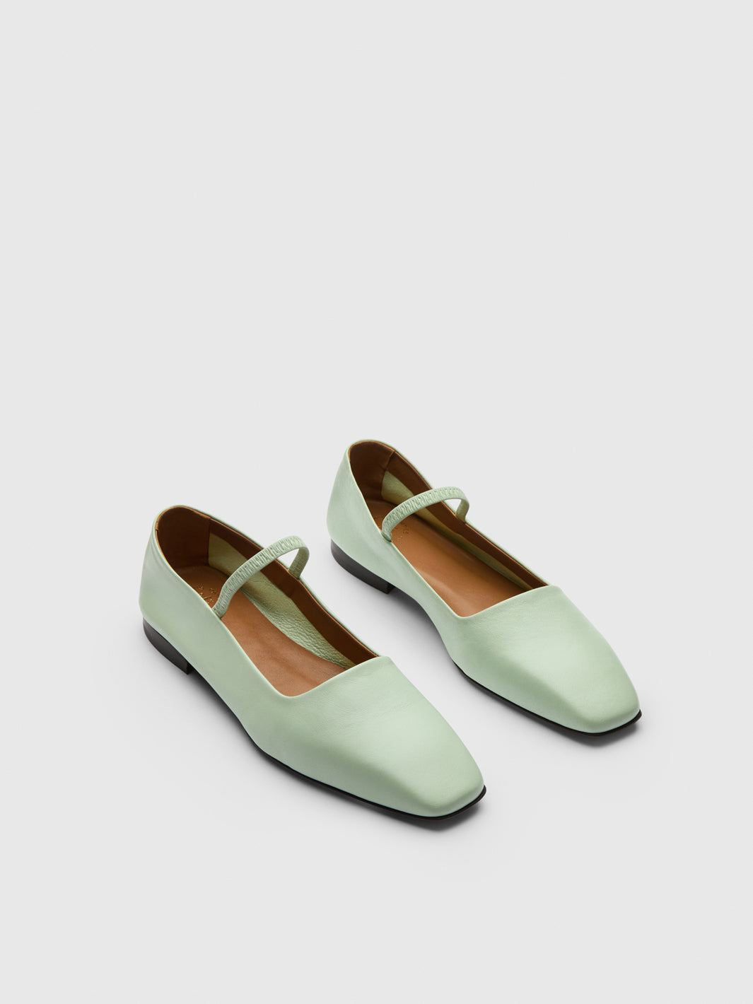 Petina Lattementa Nappa Mary Jane Flats