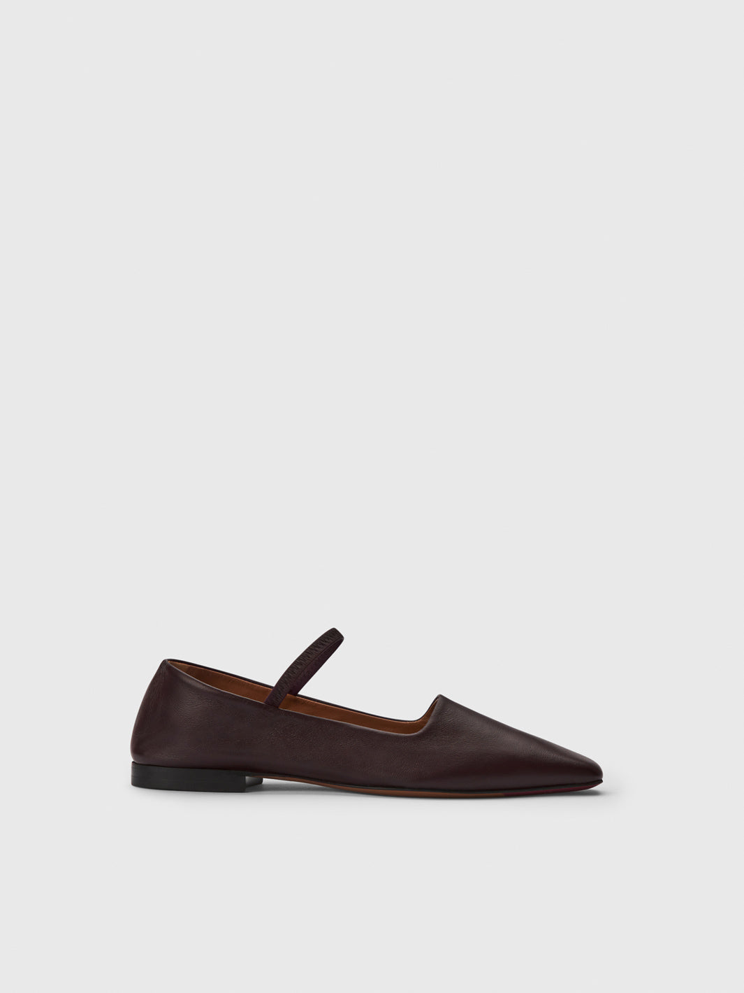 Petina Walnut Nappa Mary Jane Flats