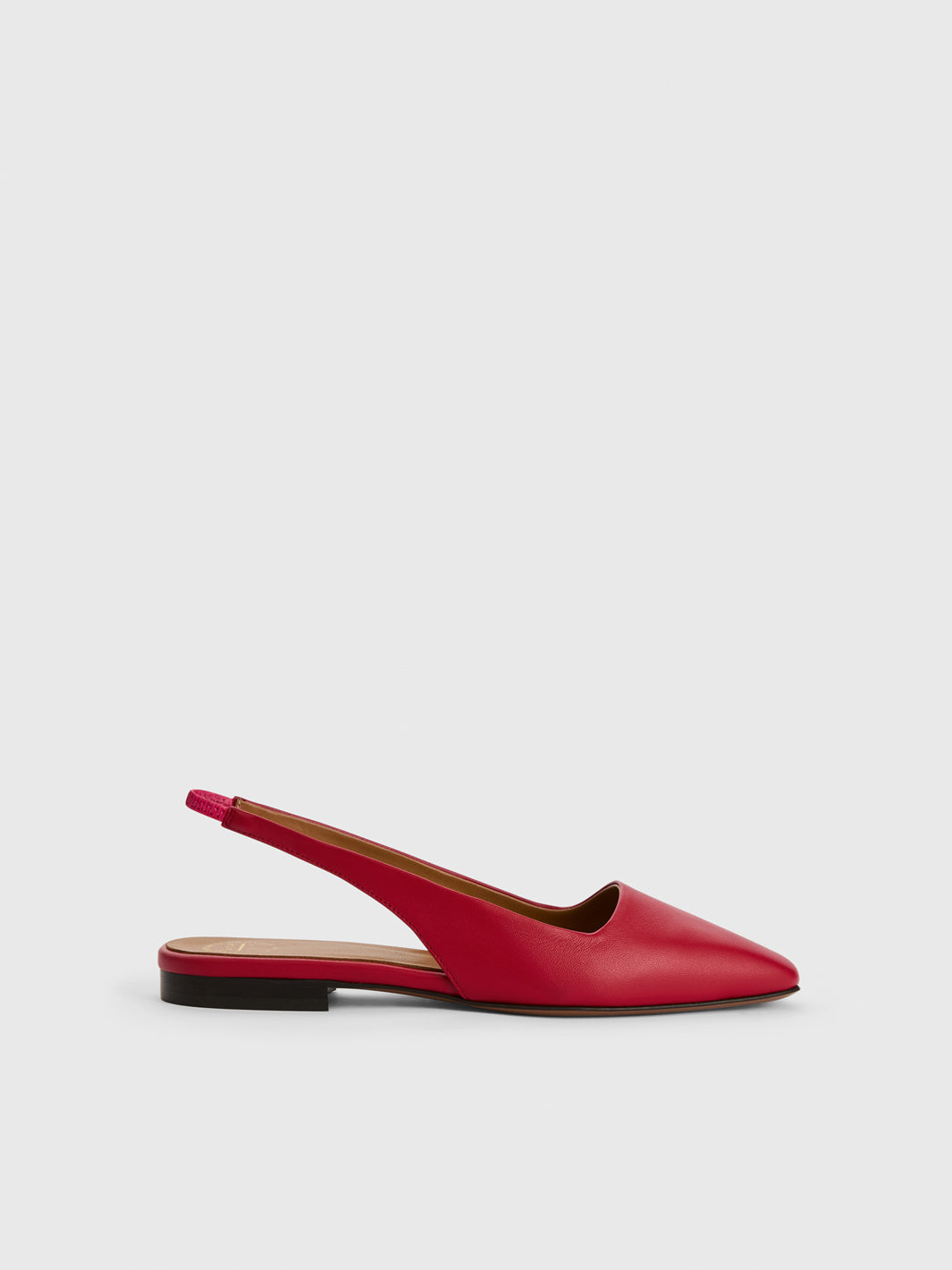Plesio Melograno Nappa Slingbacks
