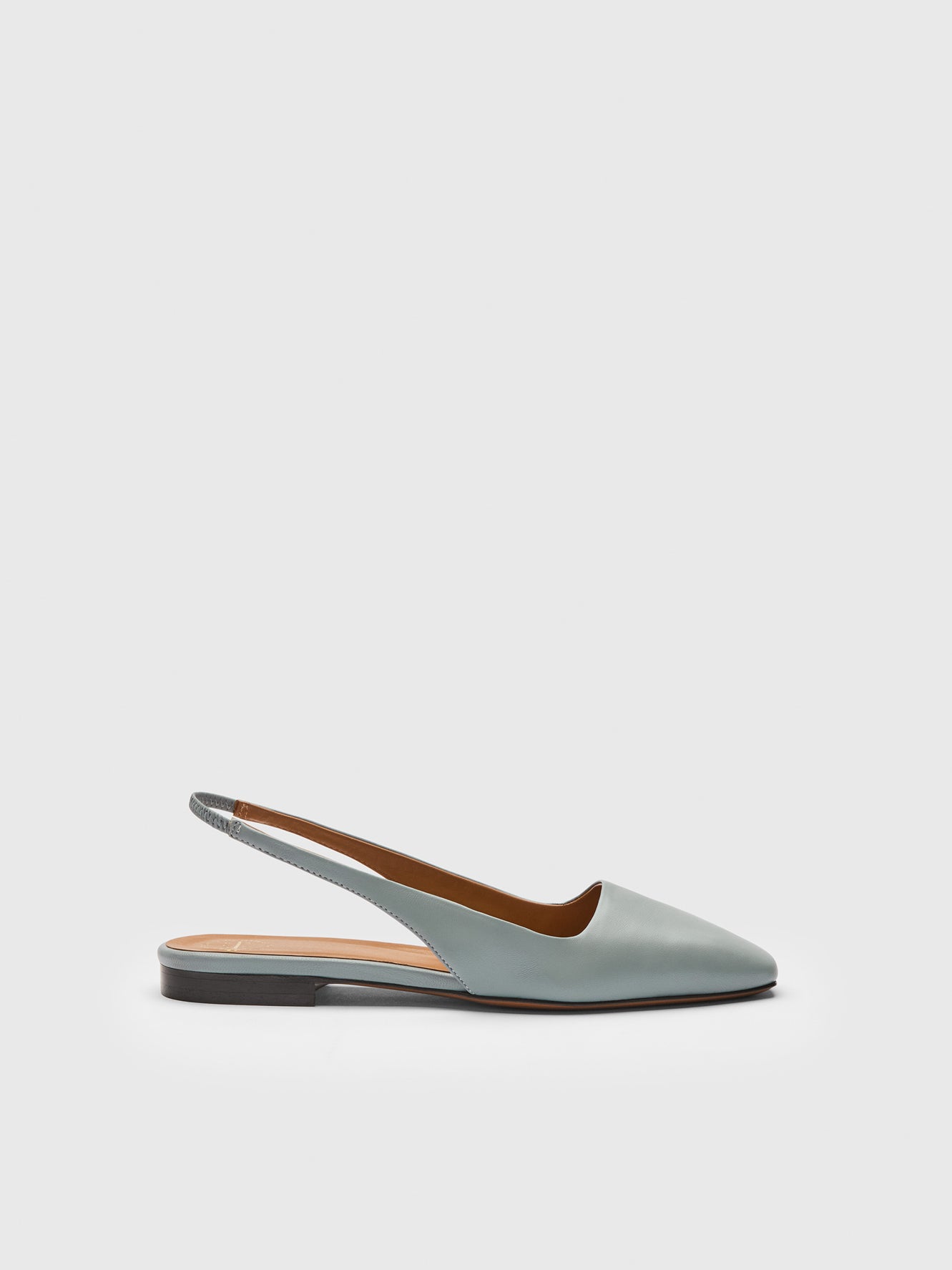 Plesio Temporale Nappa Flat Slingbacks