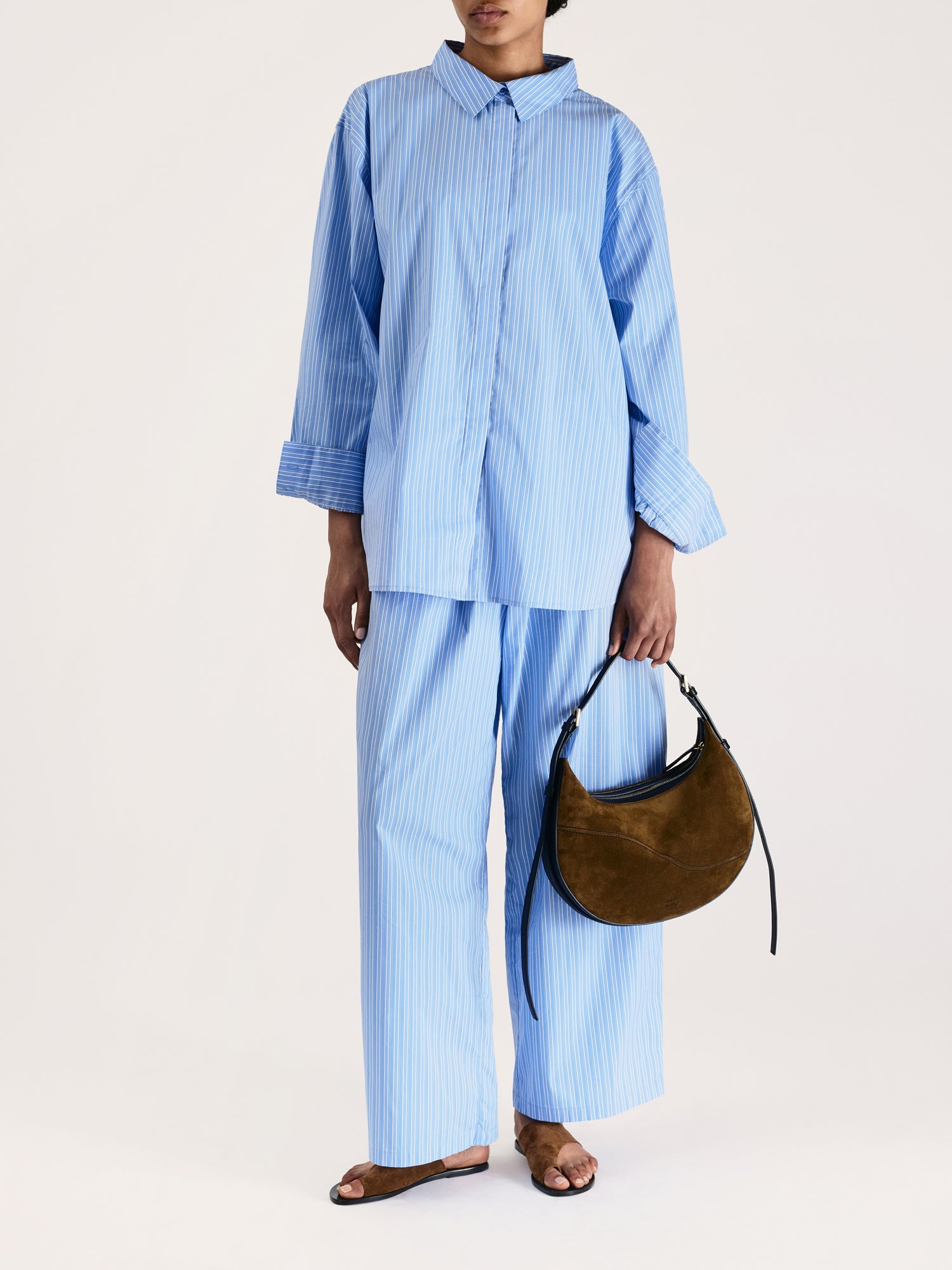 Rosa Cannella Suede Cutout sandals ATP Atelier