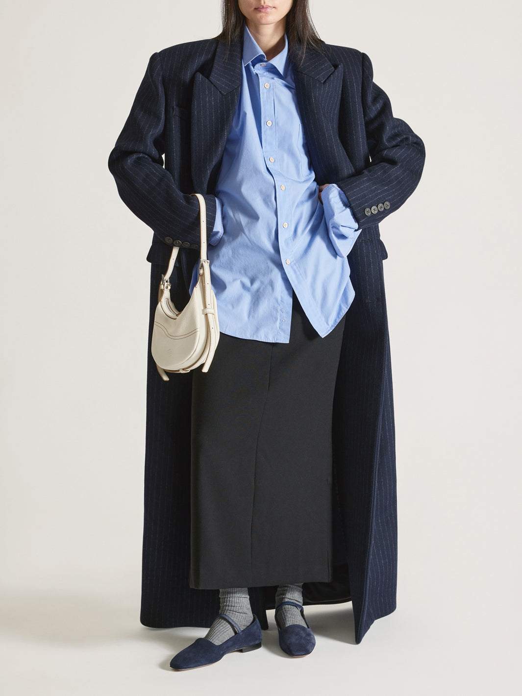 Petina Mirtillo Suede Mary Jane Flats