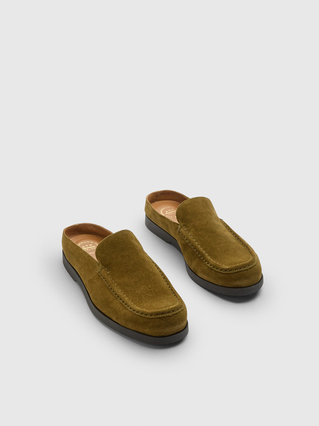 Tenno Muschio Suede Slip-ins