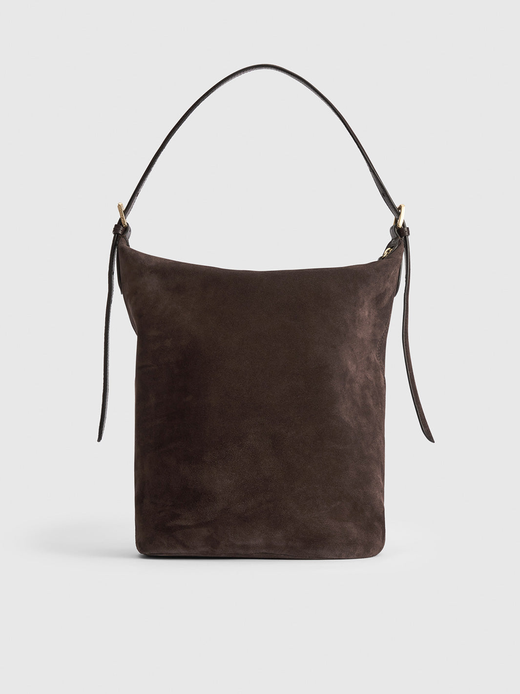 Tolve Walnut Suede Tote bag