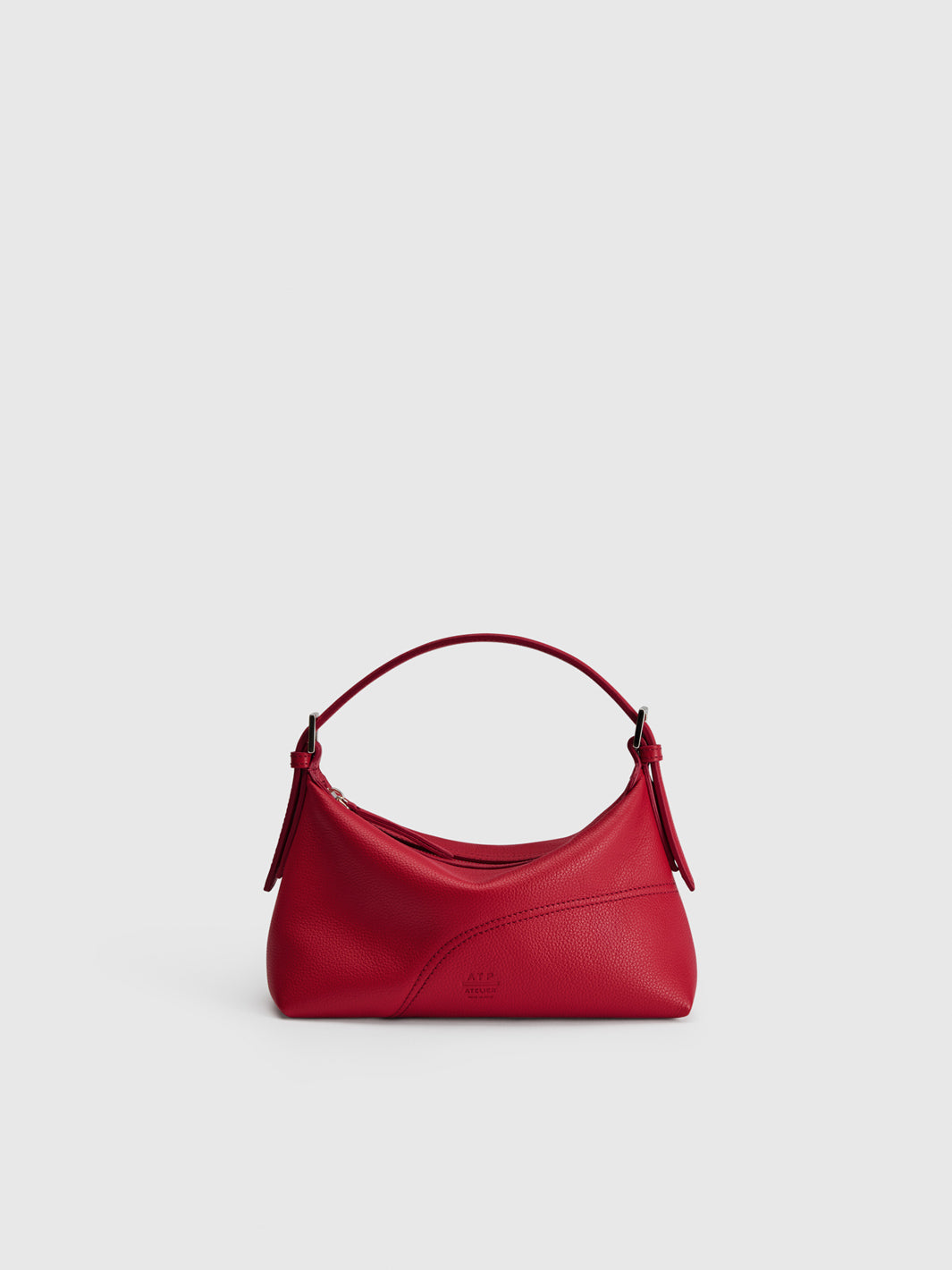 Vadena Melograno Grained Leather Pouch | ATP Atelier | Official Site