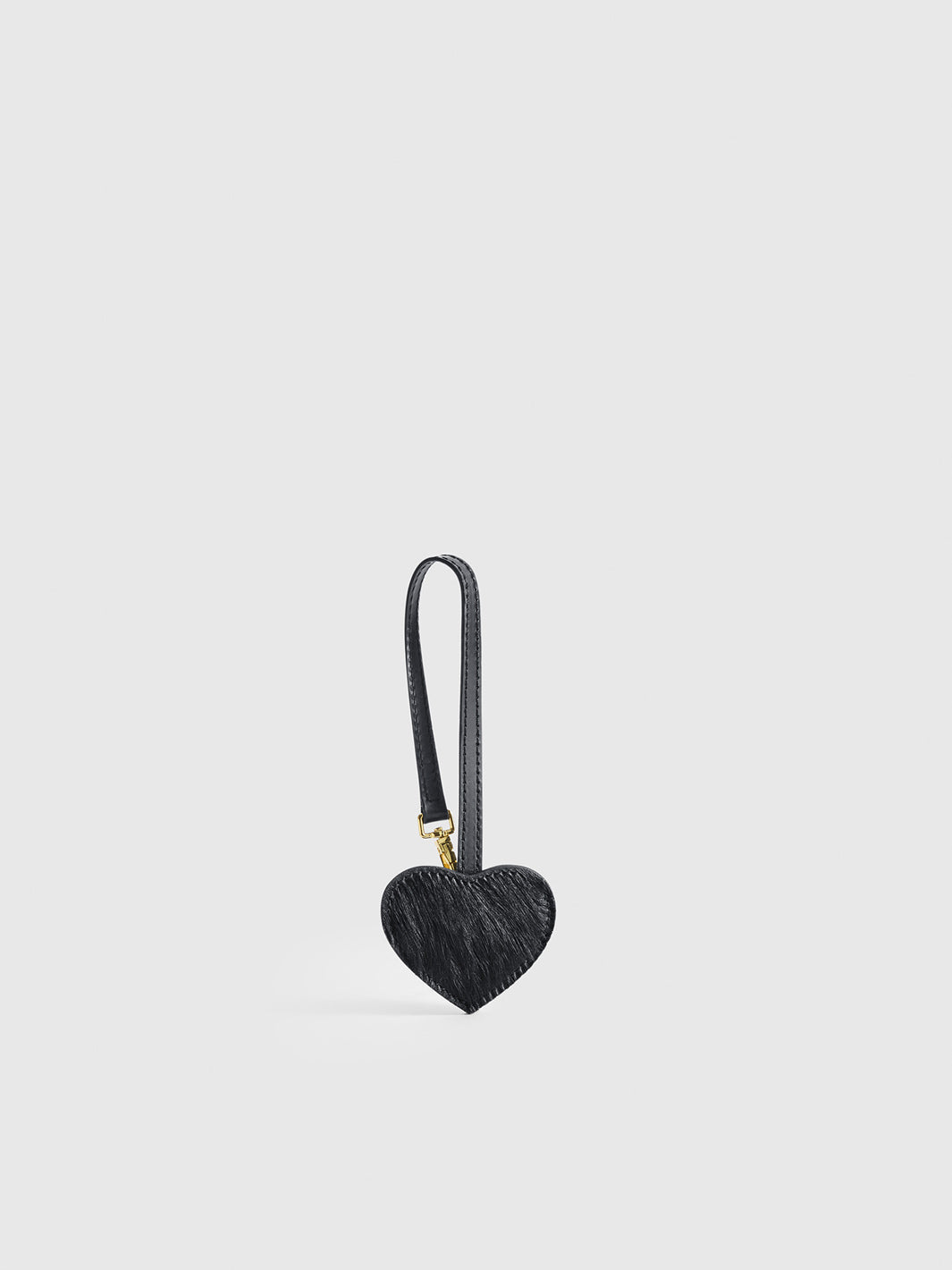 Venosta Black Pony/Leather Key chain