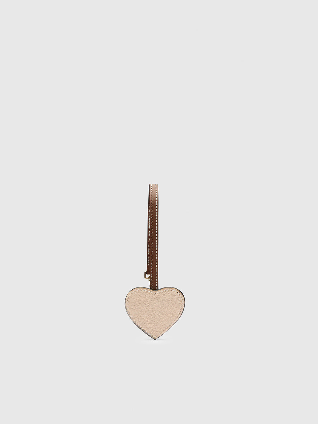 Venosta Marmotta/Cannella Pony/Leather Key chain