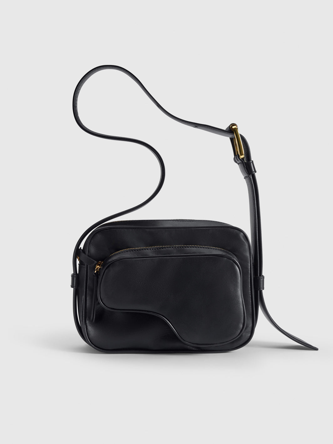 Verona Black Nappa Pocket bag