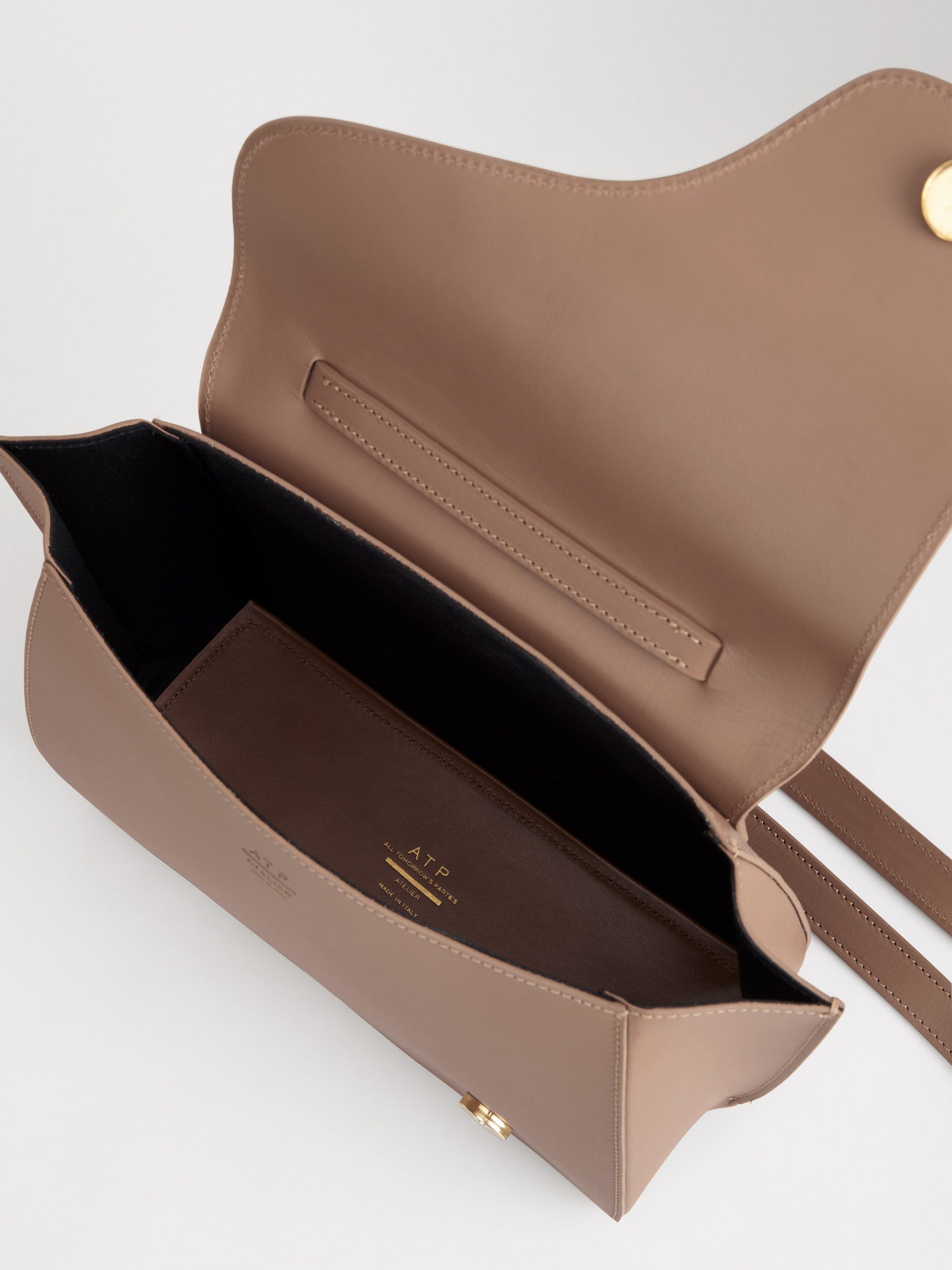 Arezzo Hazelnut Leather Handbag