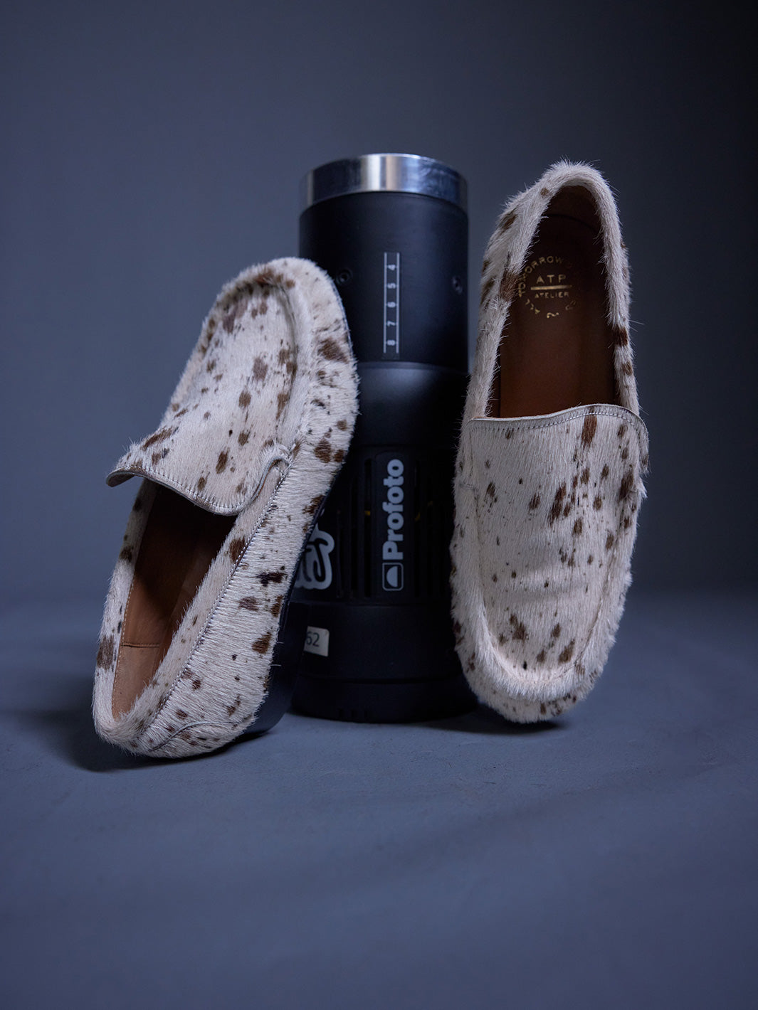 Rivello Mandorla Printed Mini Cow Slip-ins