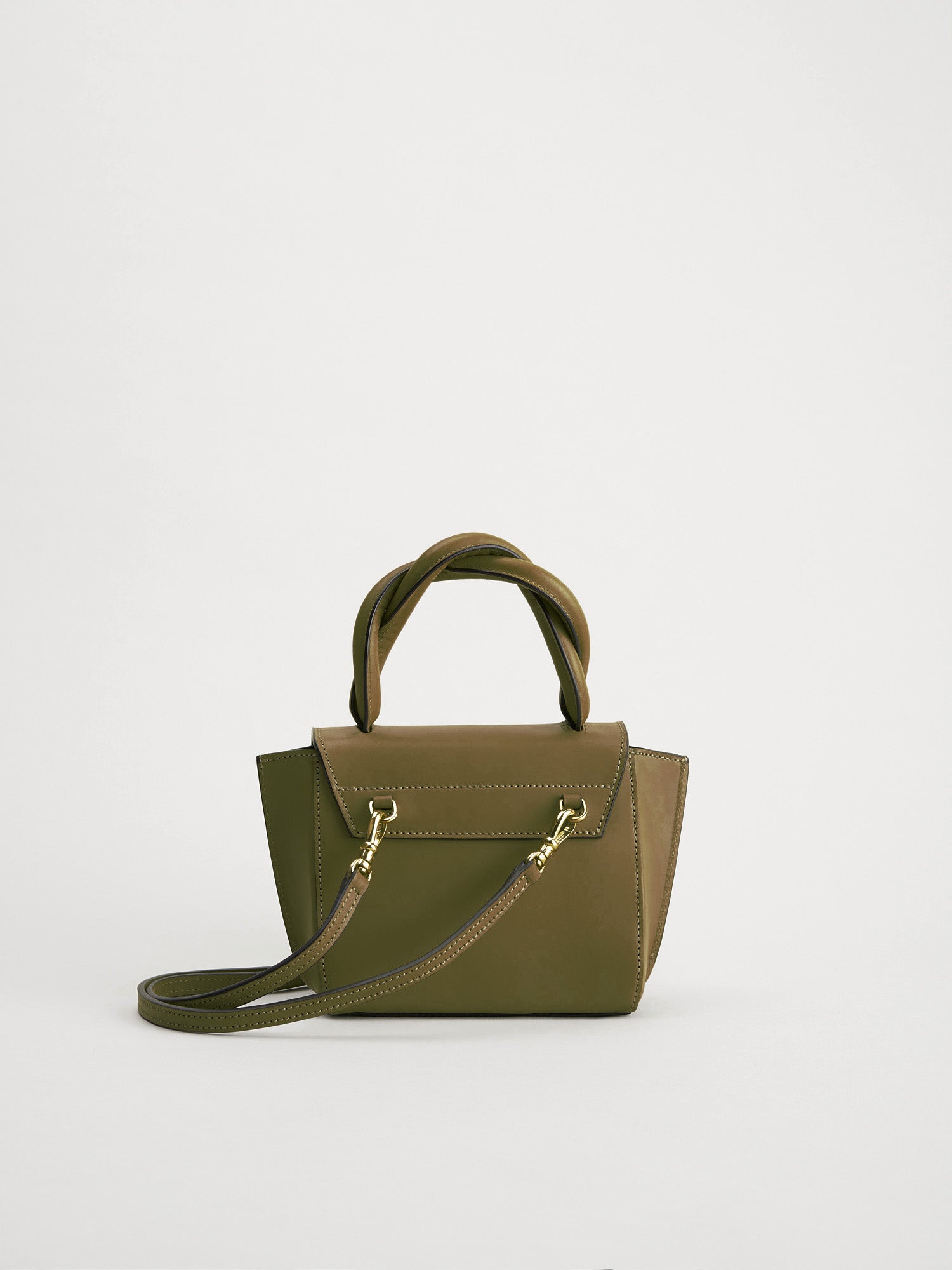 Montalbano Turtle Leather/Nappa Mini handbag
