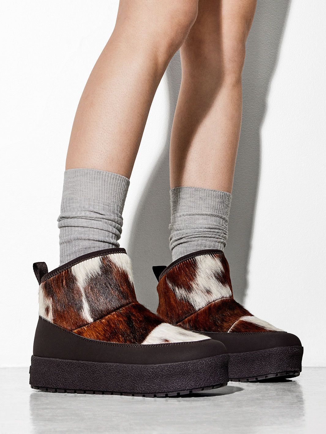 Bormio Unique Cow Print Boot