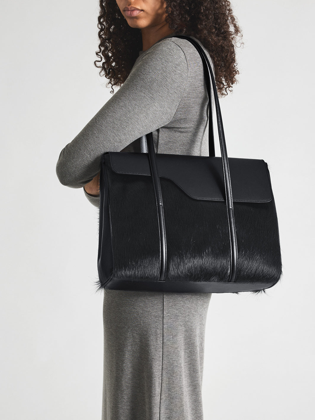 Montalbano Walnut Leather/Nappa Mini handbag | ATP Atelier