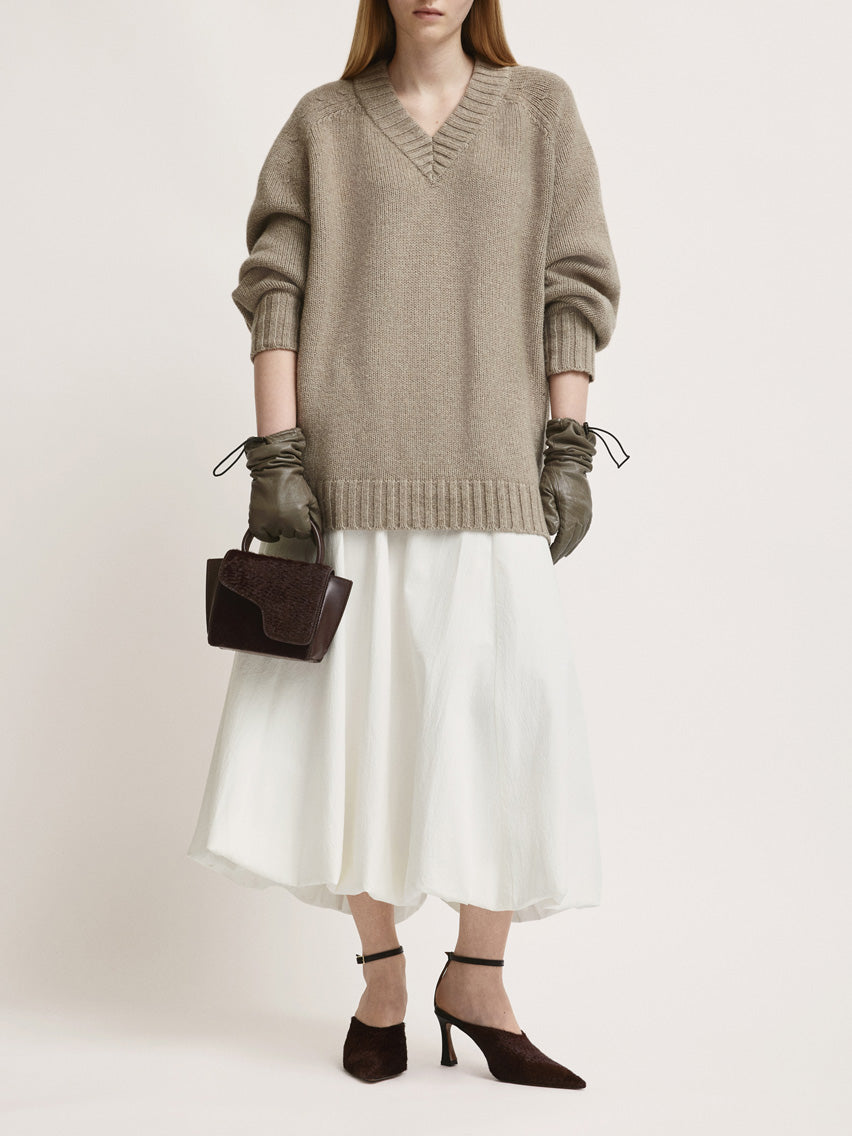 Montalcino Walnut Embossed Pony/Leather Mini handbag