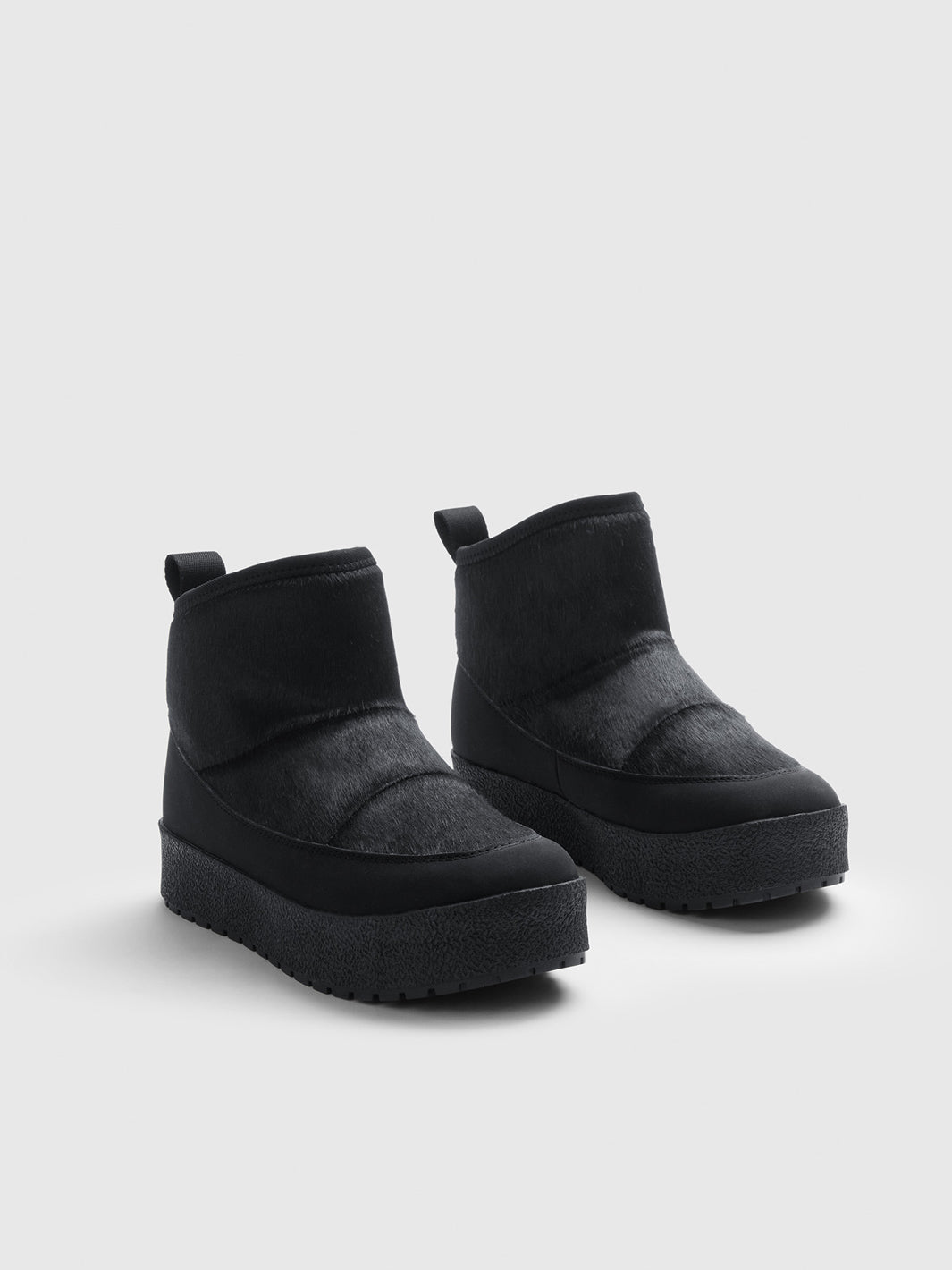 Bormio Black Pony Boot
