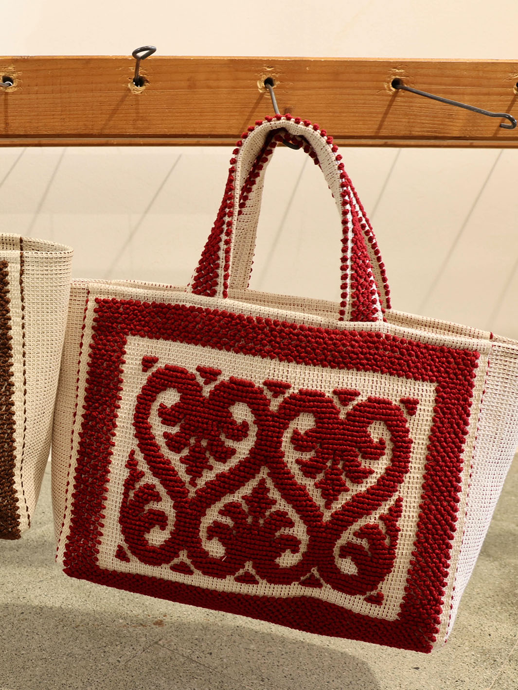 Costantine Melograno Cotton Mini Tote Bag