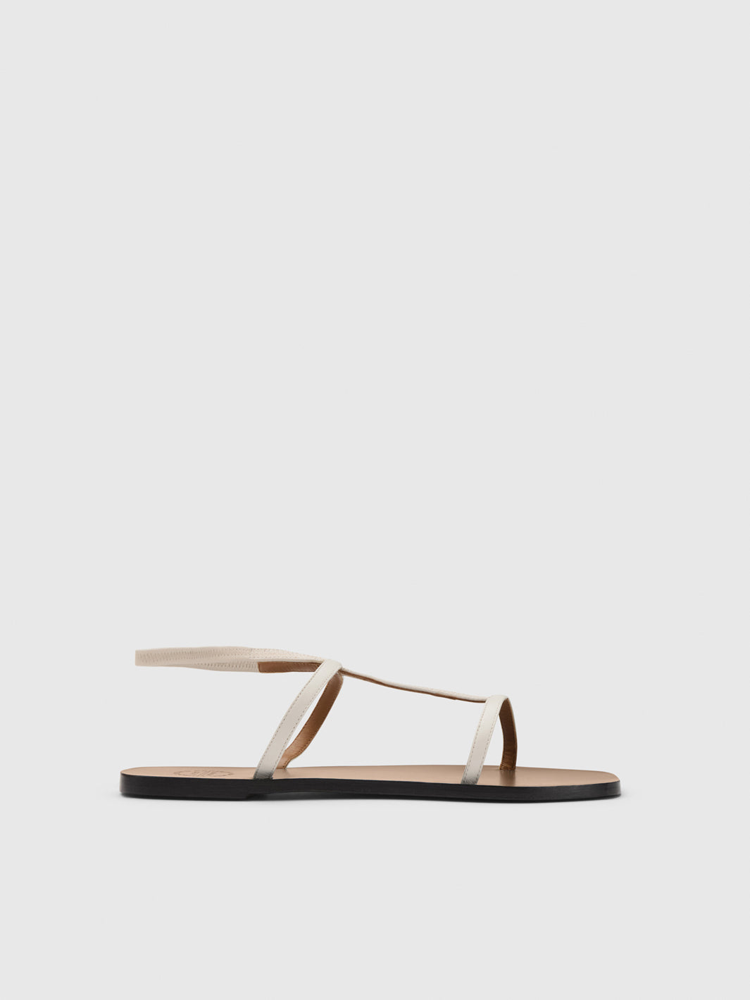 Delebbio Linen Nappa Flat sandals