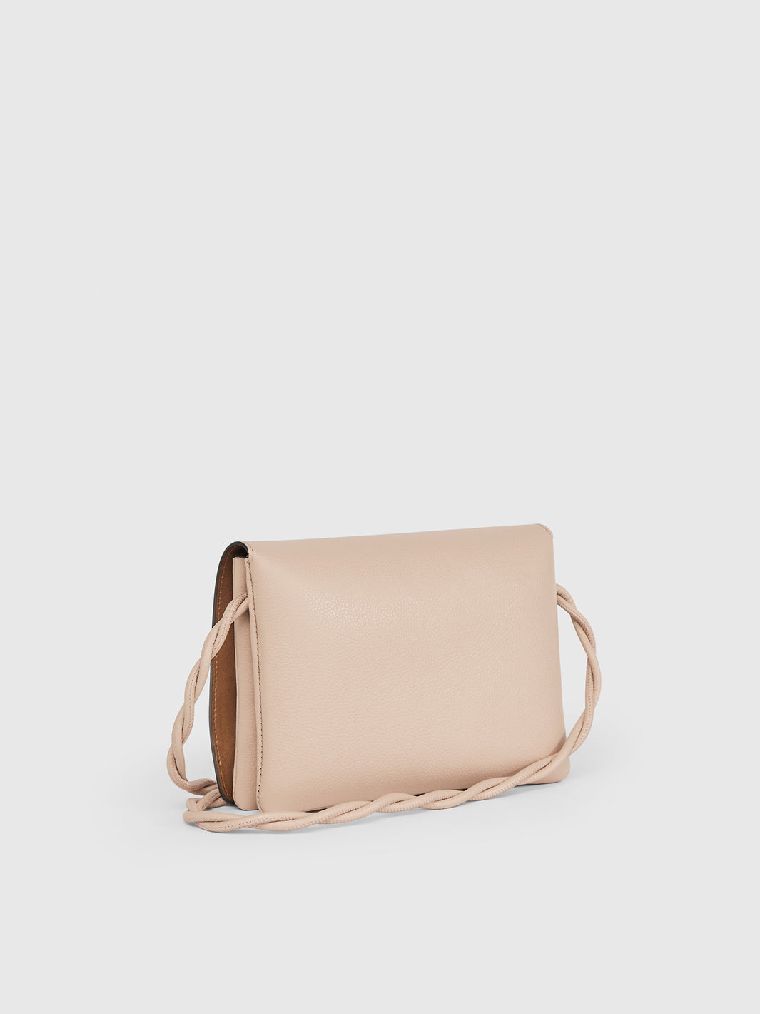Duronia Cipria Grained Leather Mini crossbody bag
