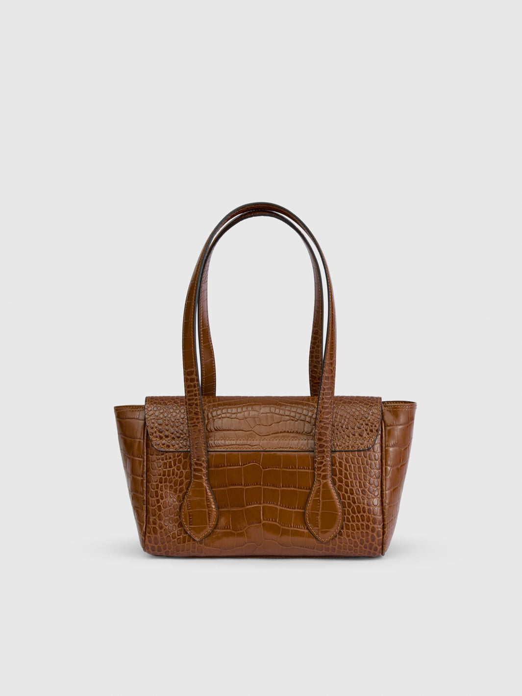 Eira Cannella Printed Croco Shoulder bag