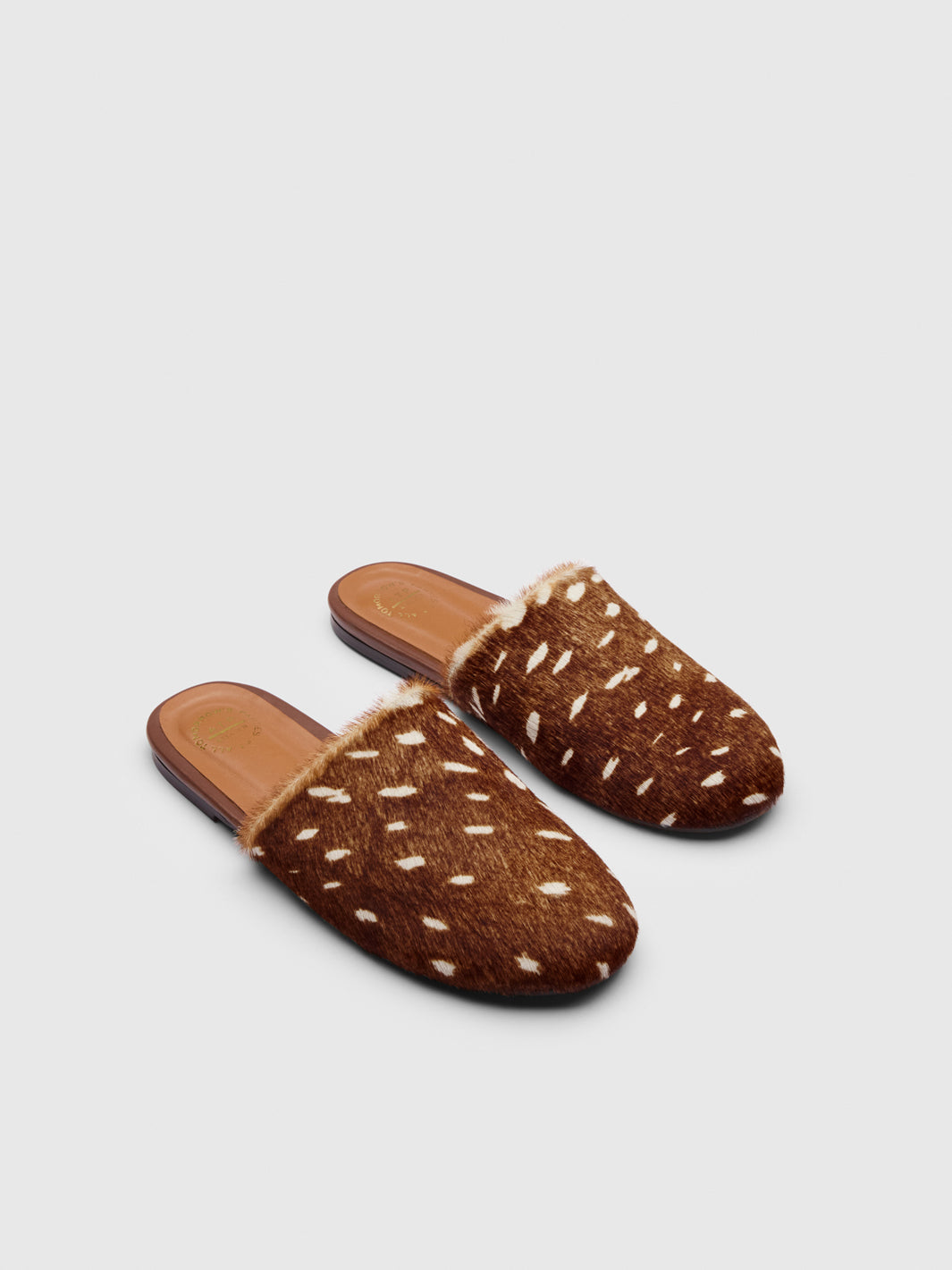 Forcola Cannella Printed Cerbiatto/Nappa Slip-ins