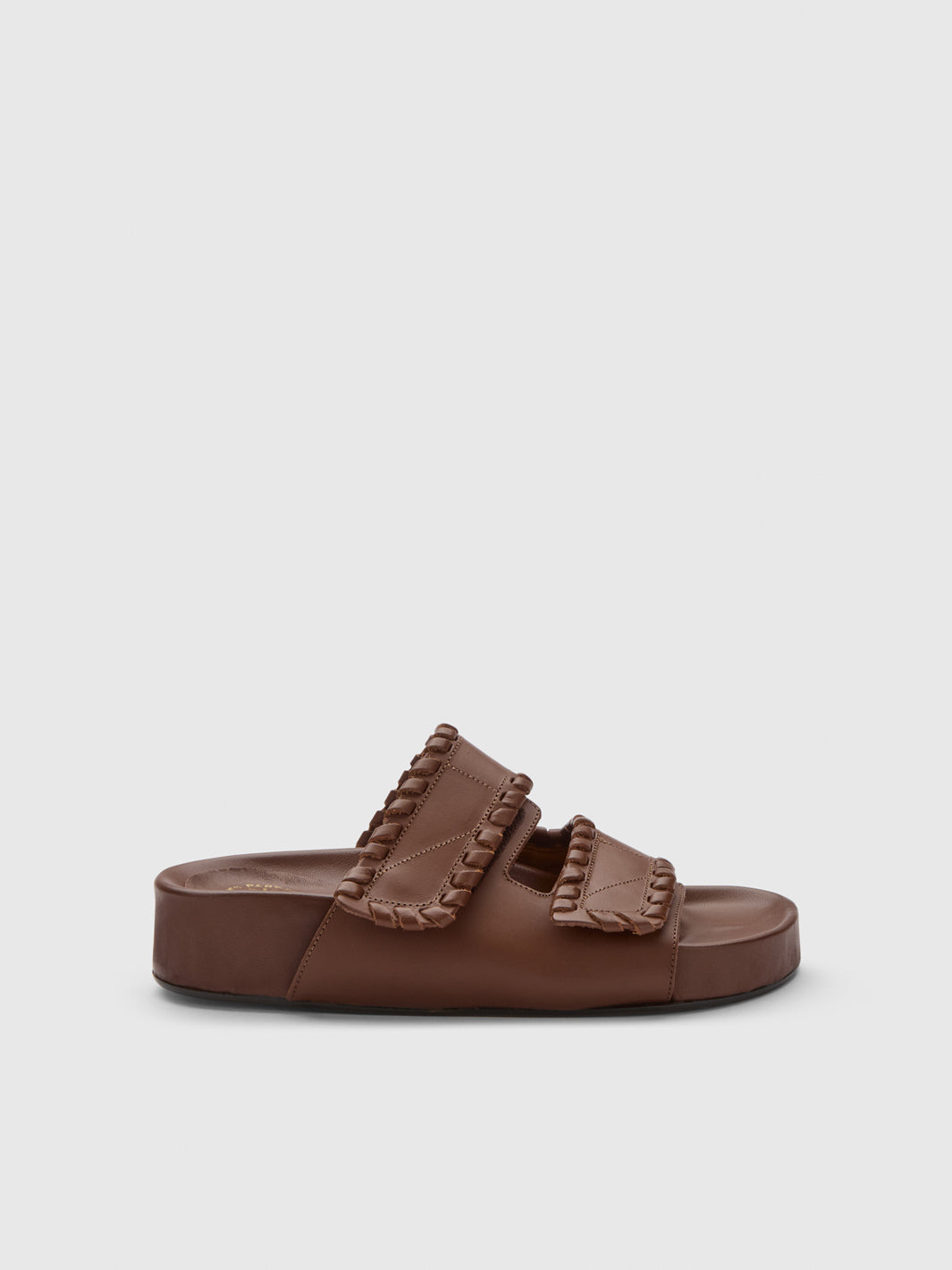 Furlo Stitch Cannella Leather Comfy Sandals