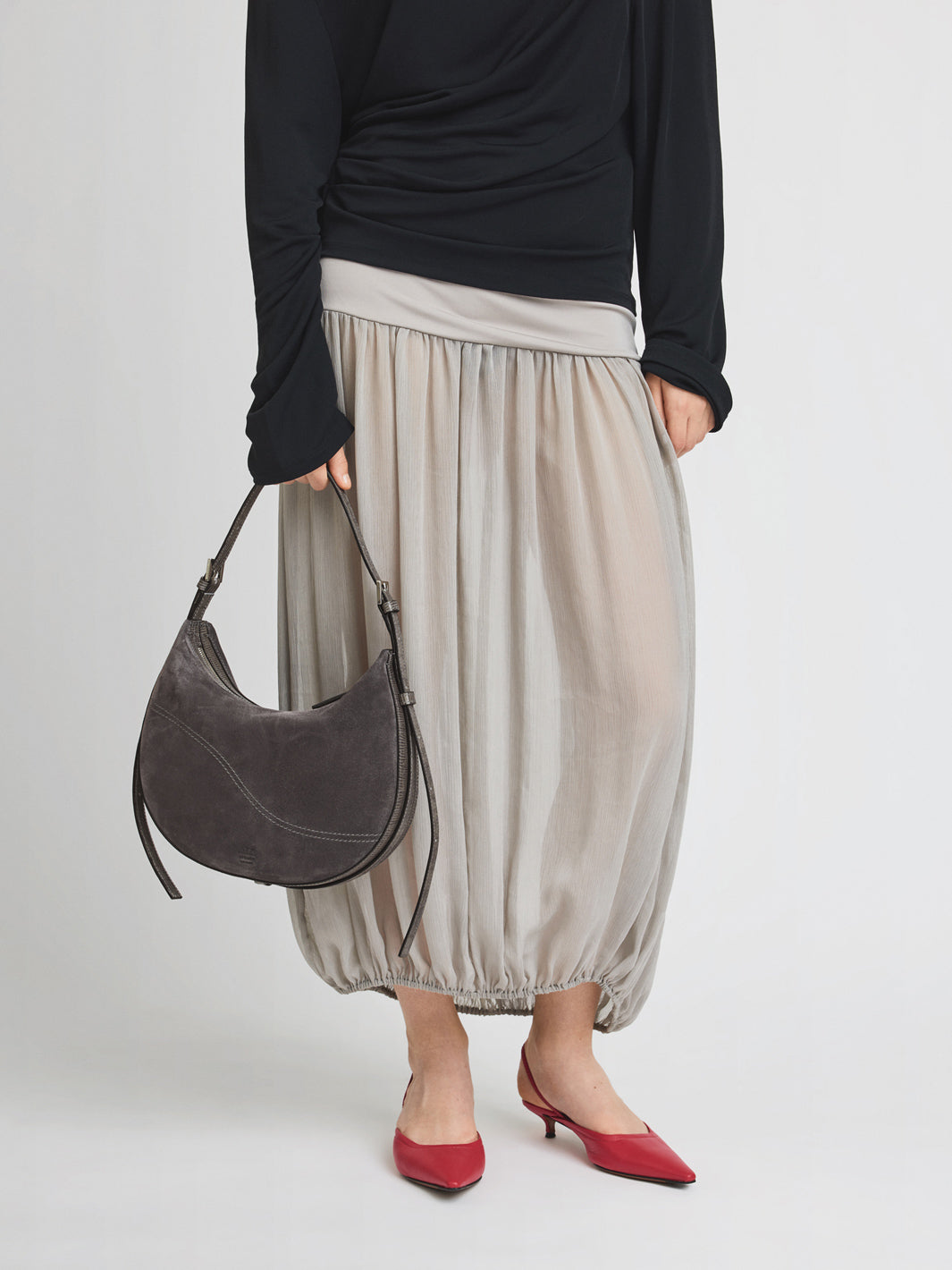 Lana Melograno Nappa Slingbacks