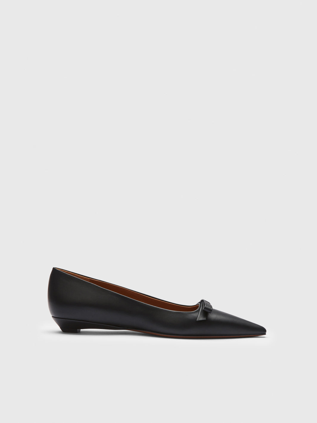 Limana Black Nappa Ballet flats