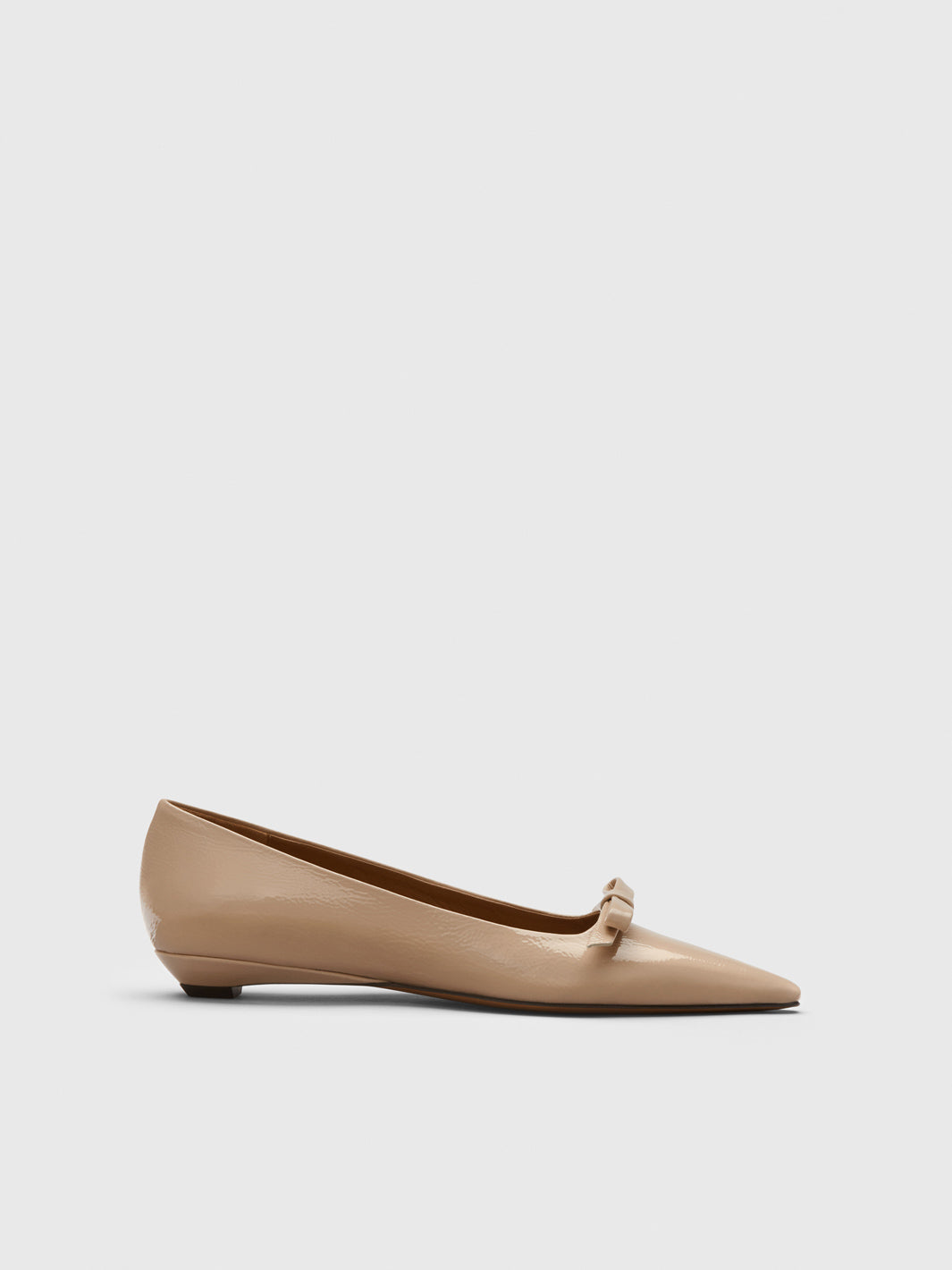 Limana Nocciola Naplak Leather Ballet flats