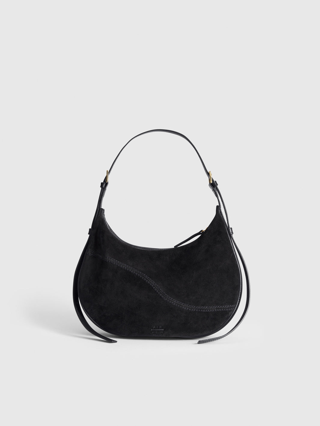 Liveri Suede Leather Small hobo bag